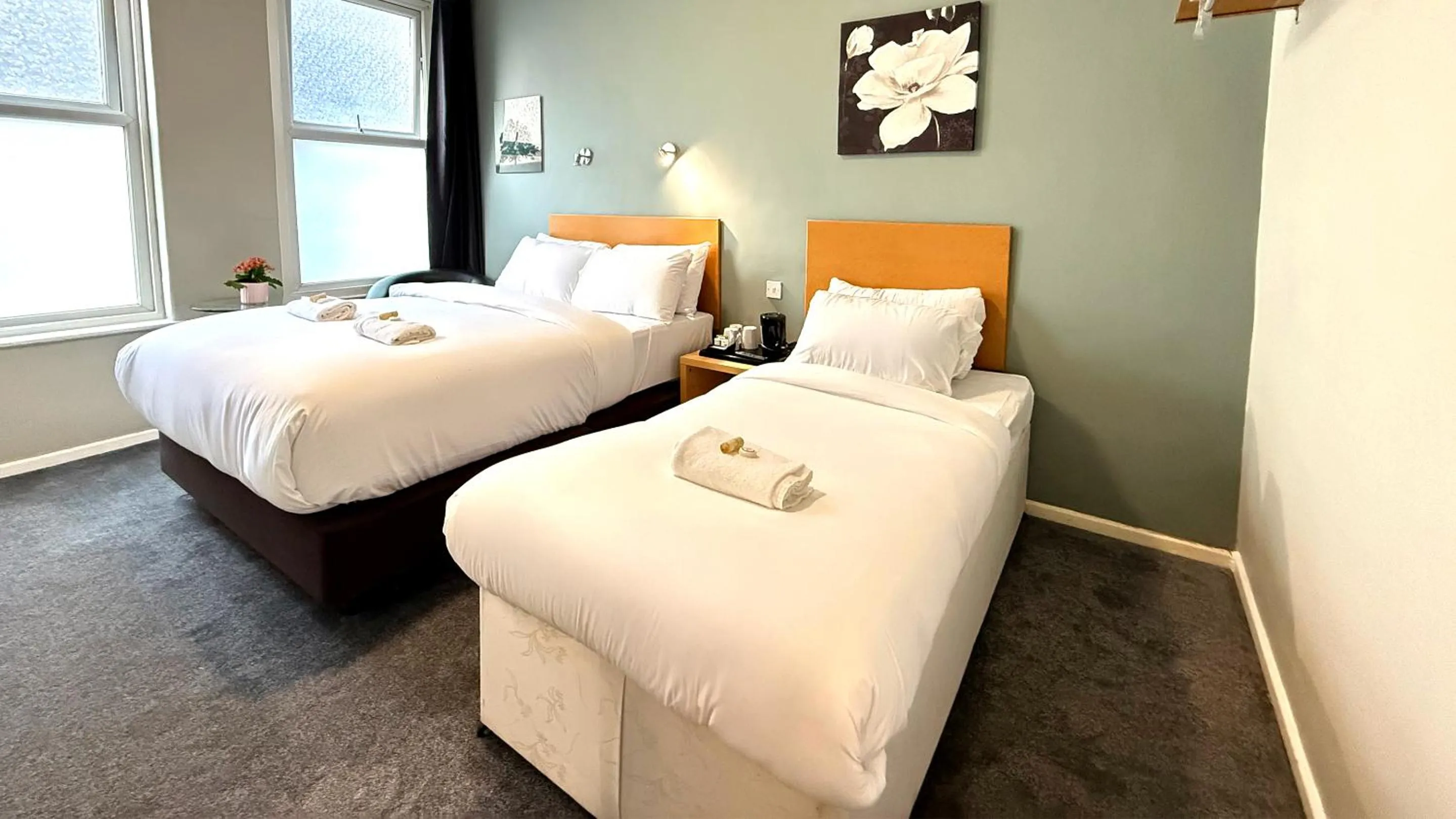 Bed in Lord Nelson Hotel by Compass Hospitality