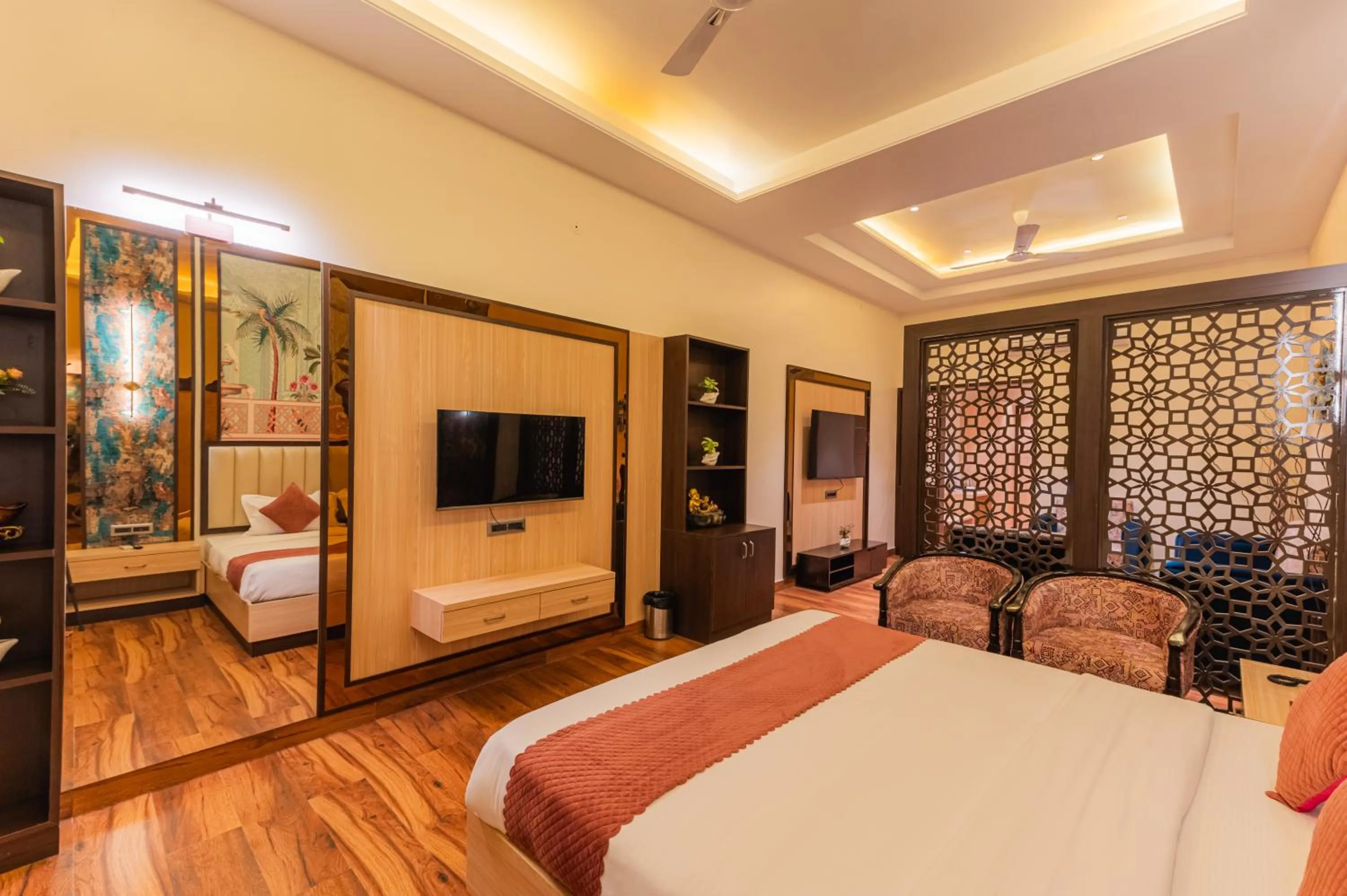 Bedroom, Bed in Hotel Prime Safari