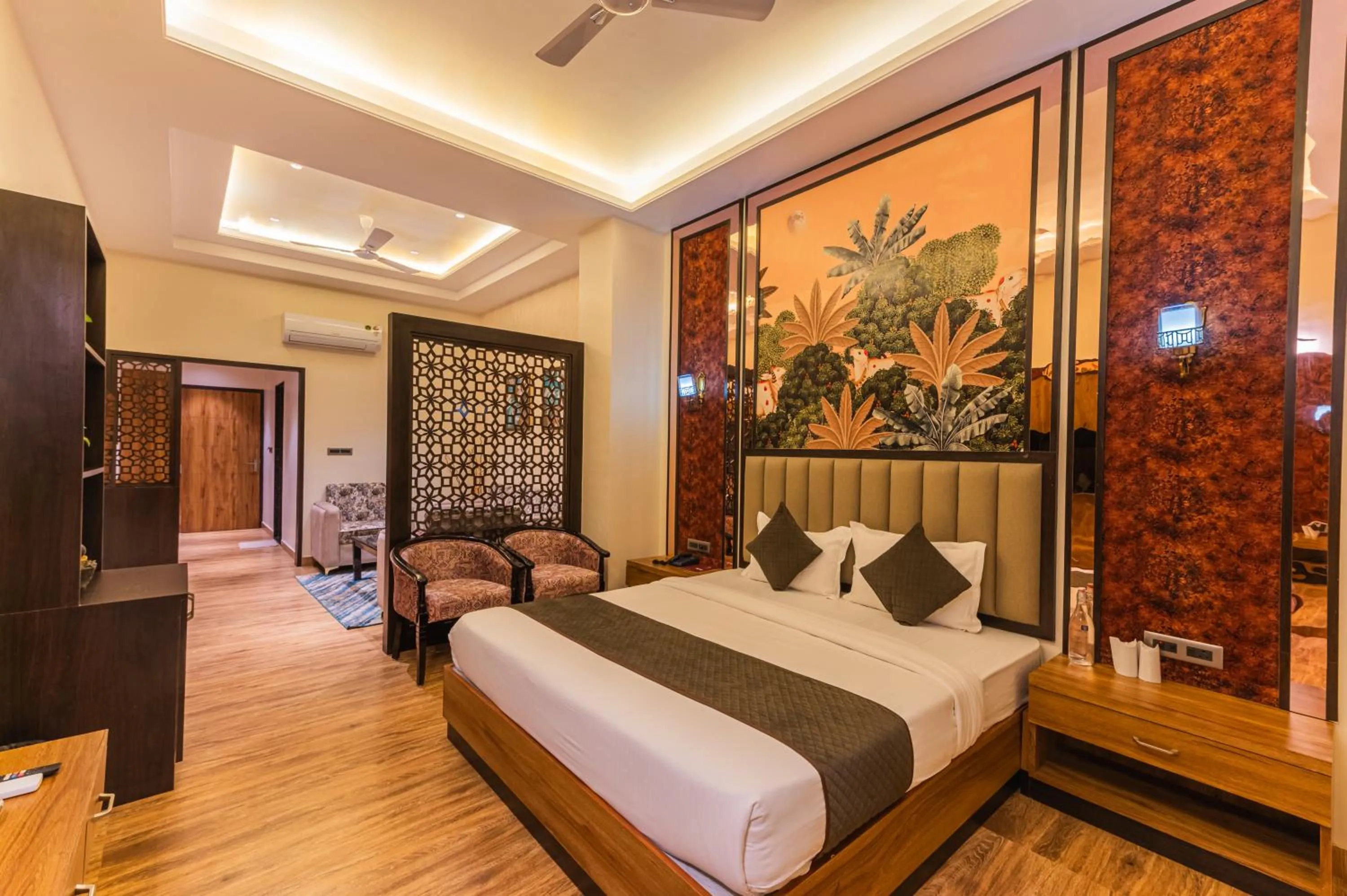 Bed in Hotel Prime Safari