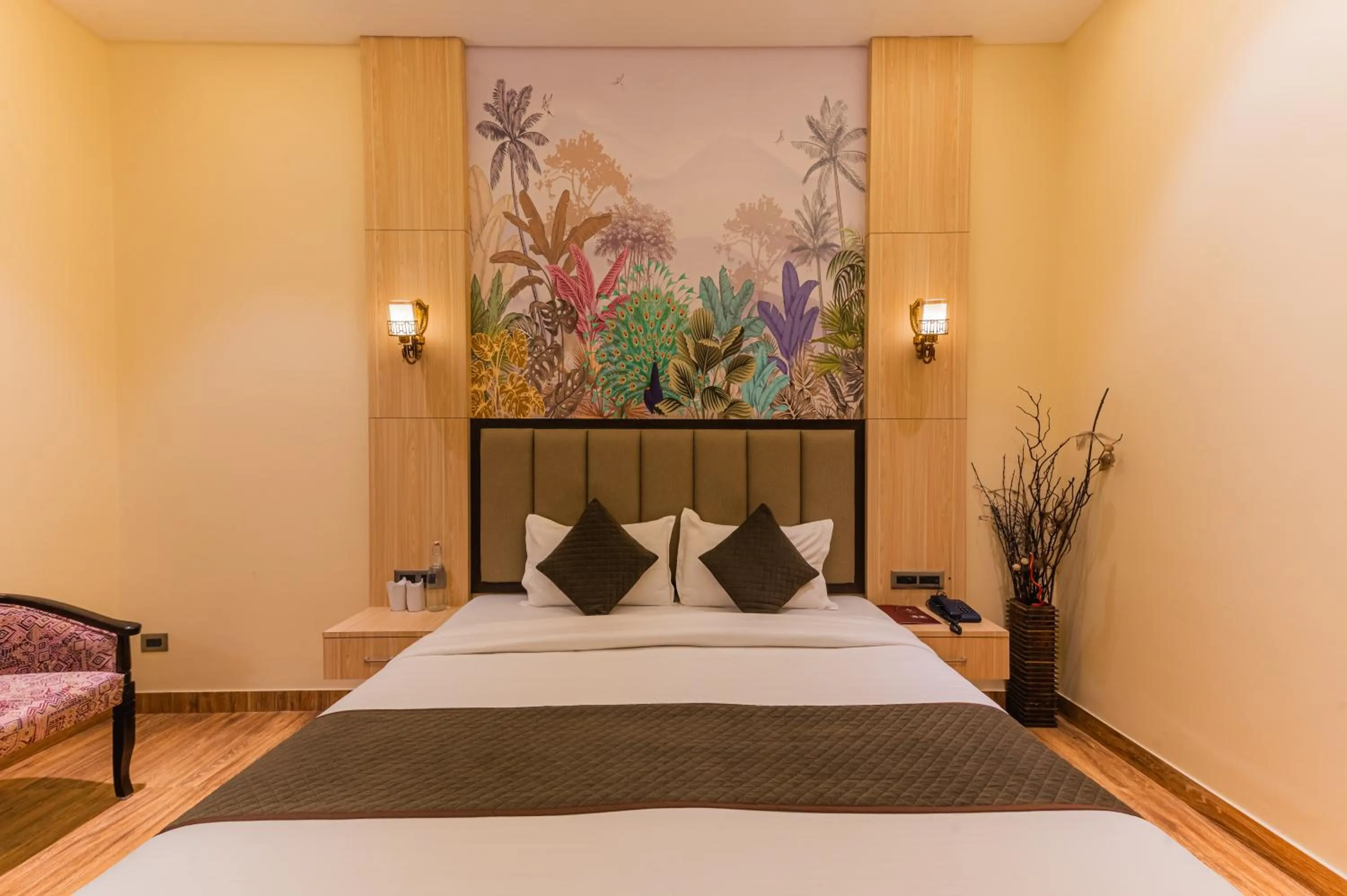 Bedroom, Bed in Hotel Prime Safari