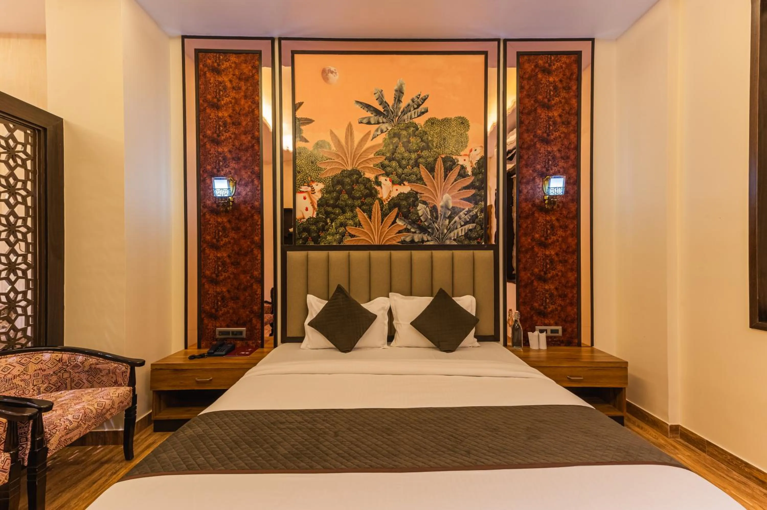 Bedroom, Bed in Hotel Prime Safari