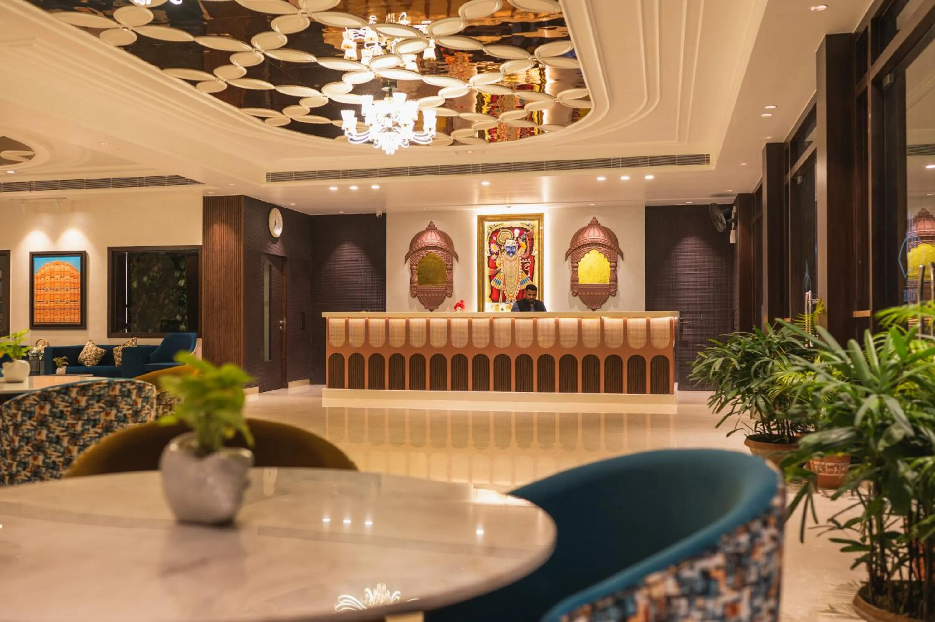 Lobby or reception in Hotel Prime Safari