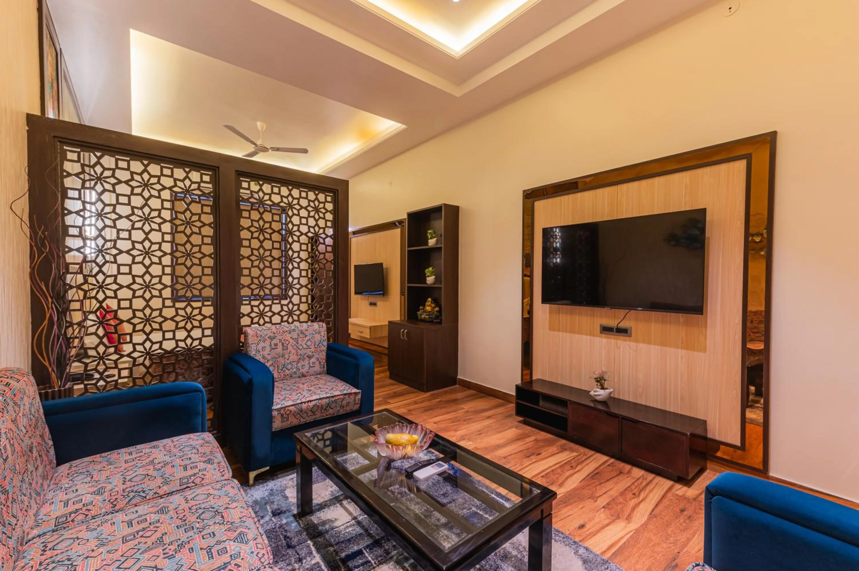 Seating area in Hotel Prime Safari