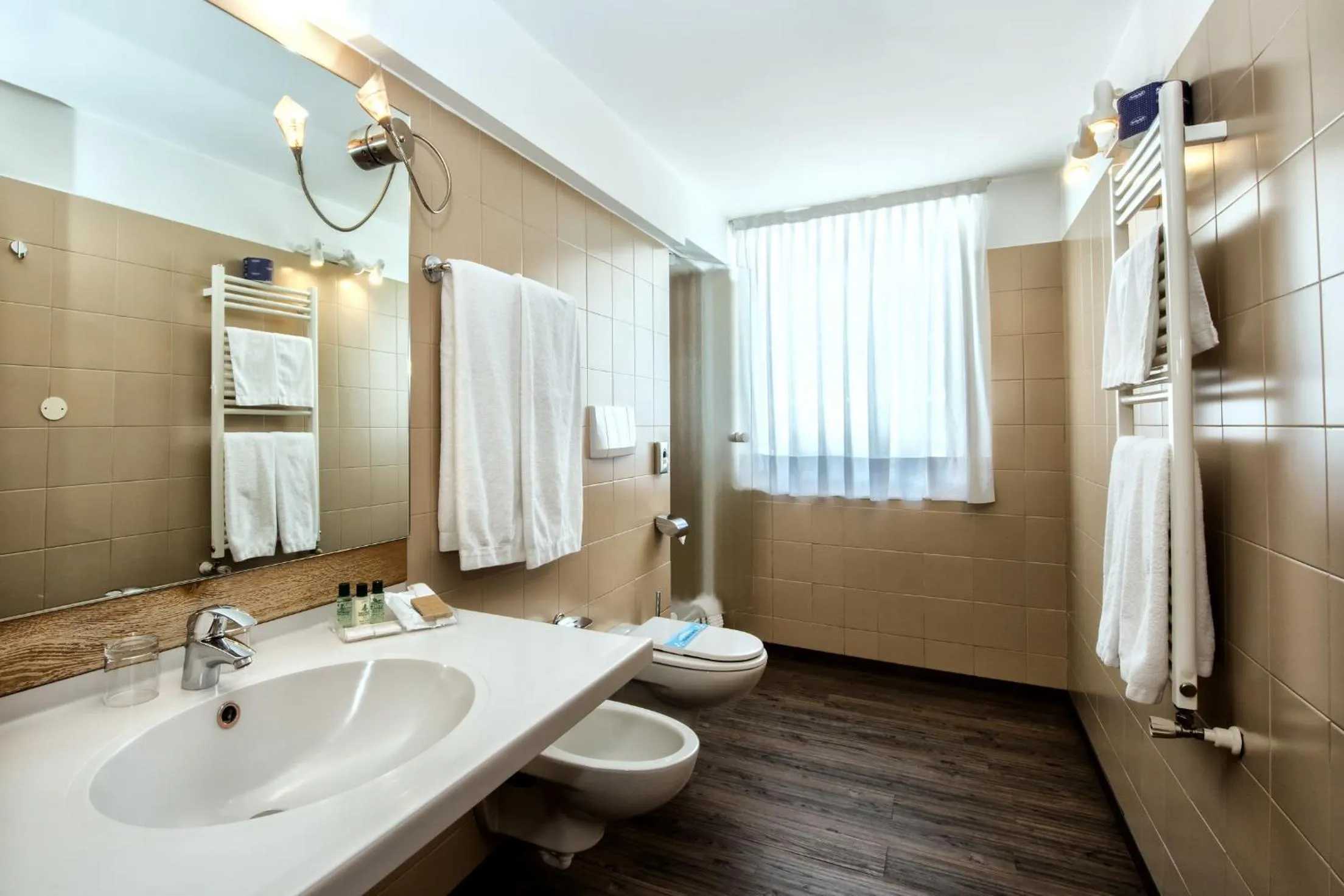 Bathroom in Sertorelli Sporthotel