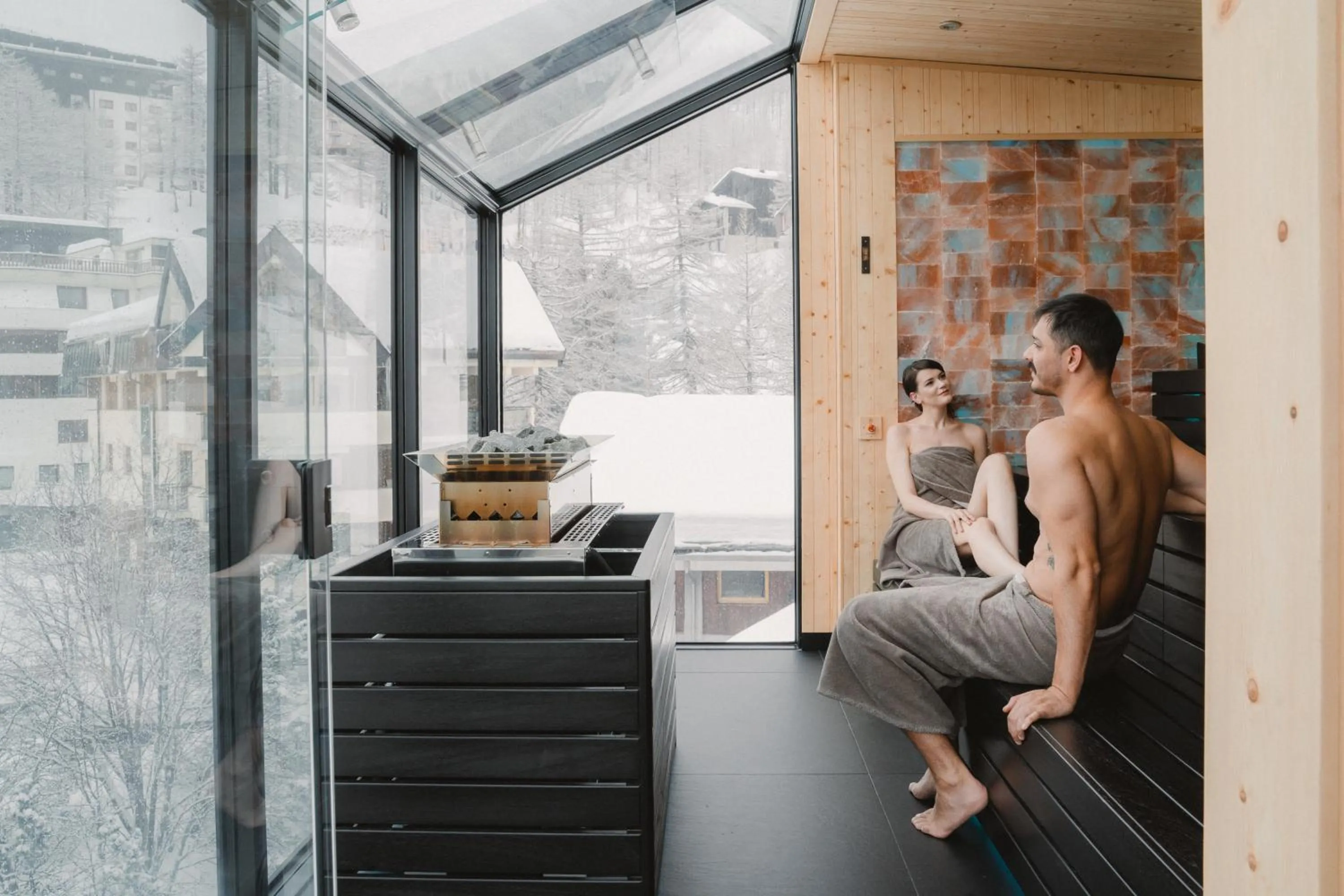 Spa and wellness centre/facilities in Sertorelli Sporthotel