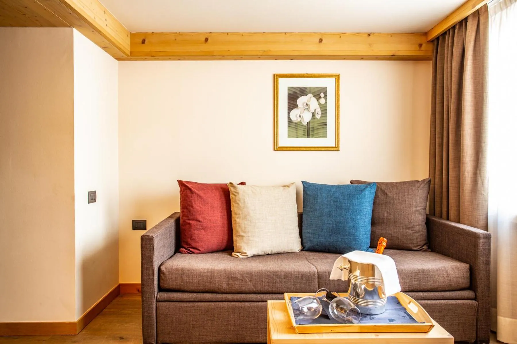 Living room in Sertorelli Sporthotel