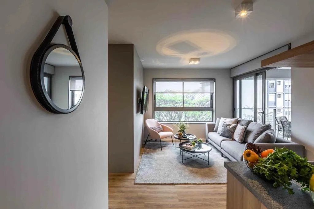 Living room in Noon Vila Madalena