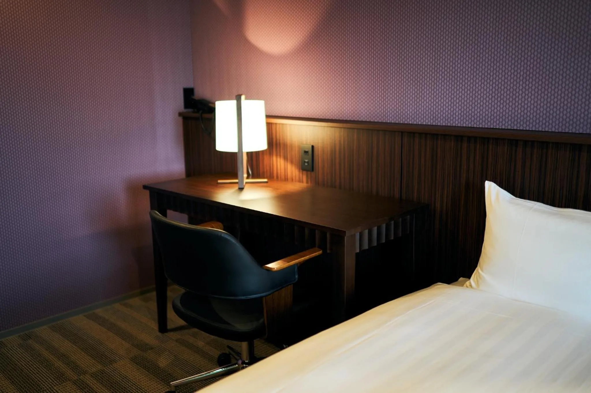 Bed in Rakuten STAY Kokura Station Standard Double Room