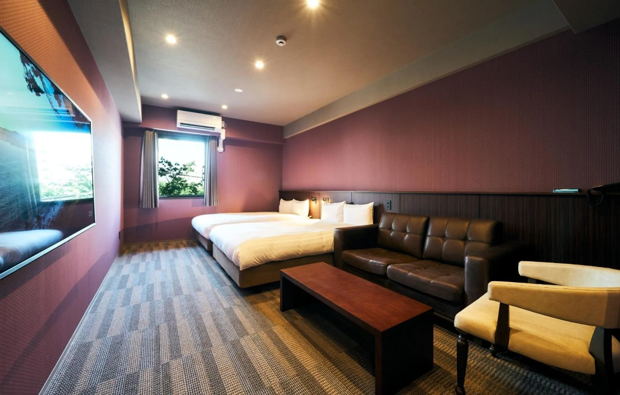 Bed in Rakuten STAY Kokura Station Standard Twin Room