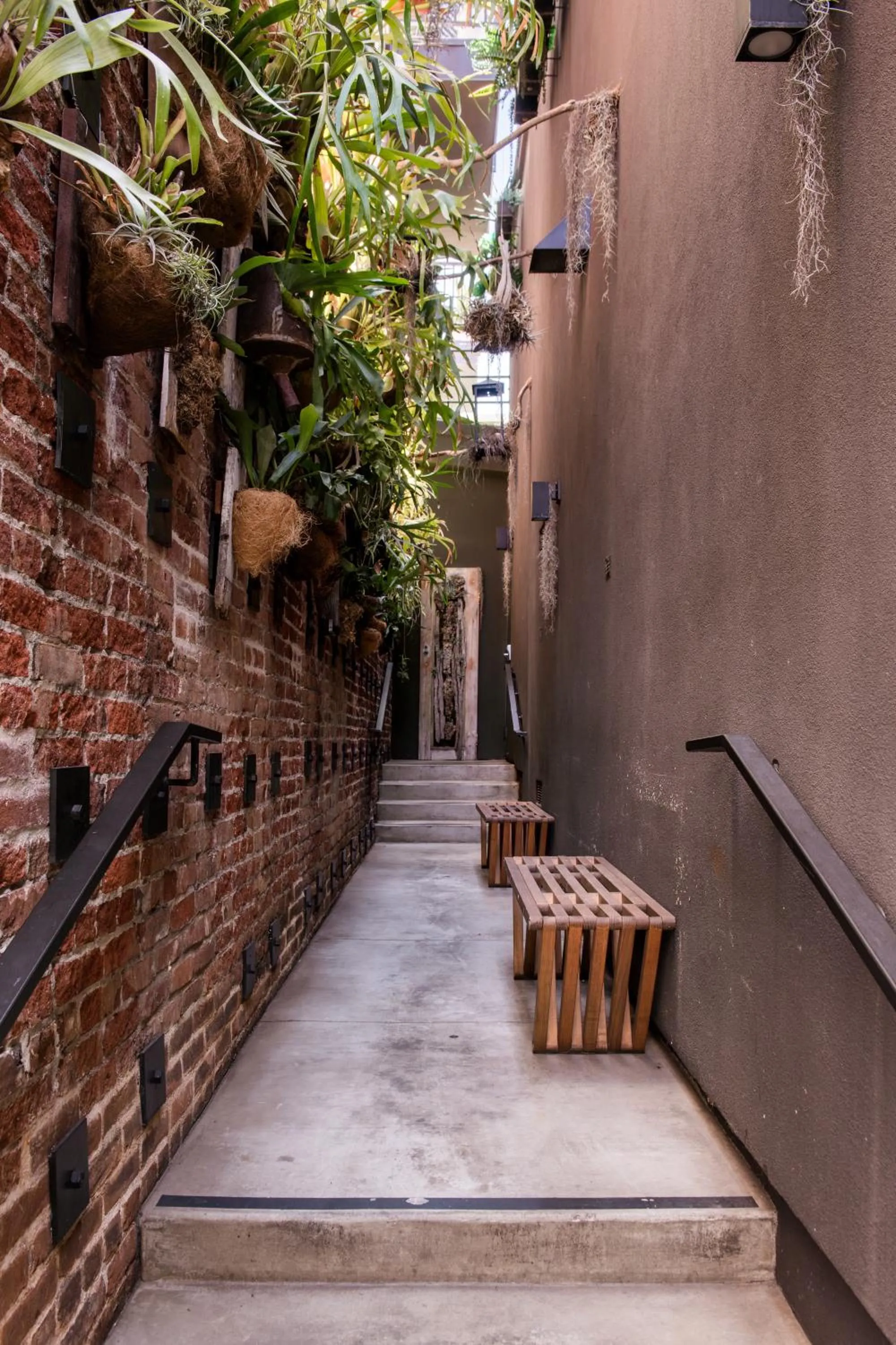 Property building in The Brick Boutique Hotel