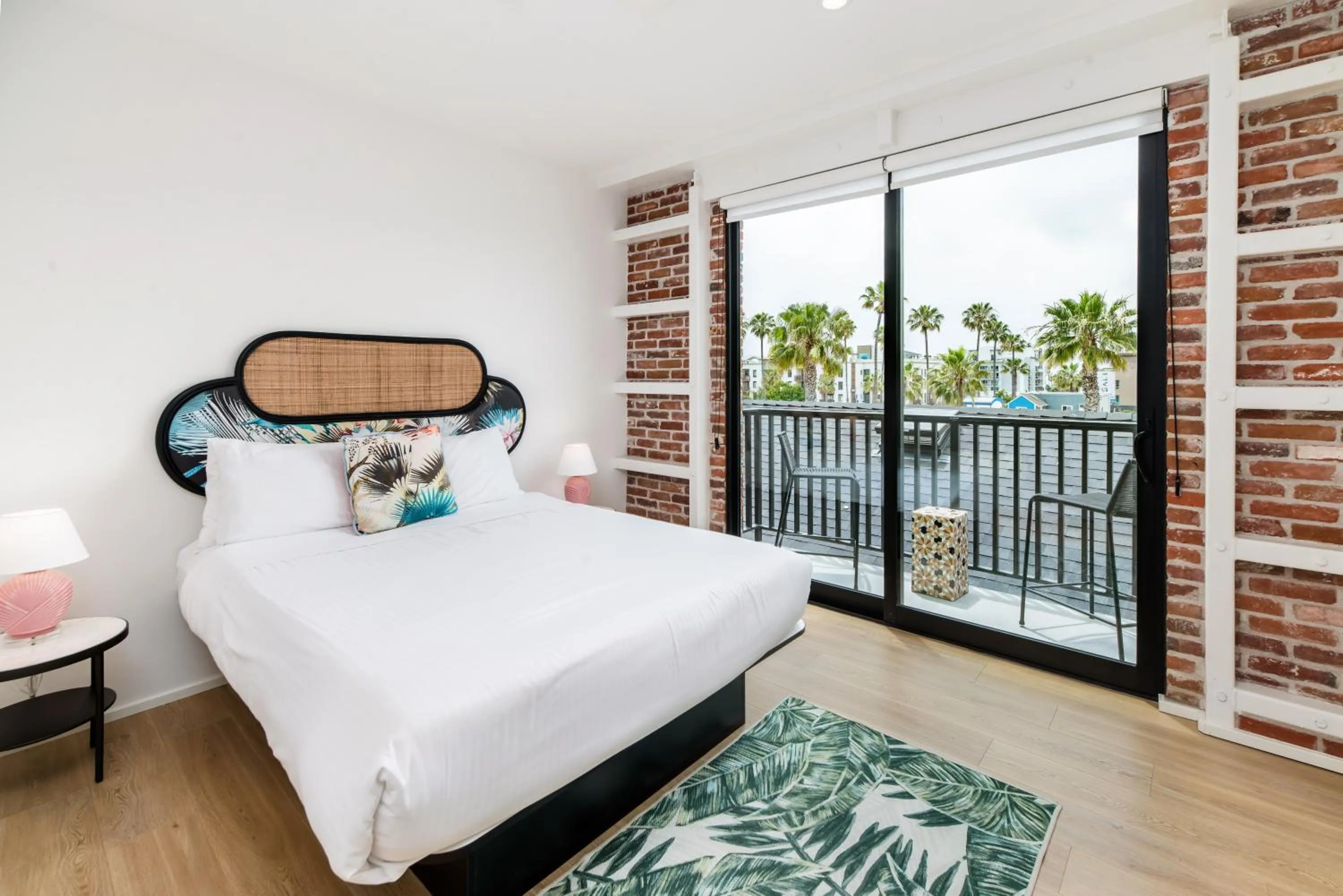 Bed in The Brick Boutique Hotel