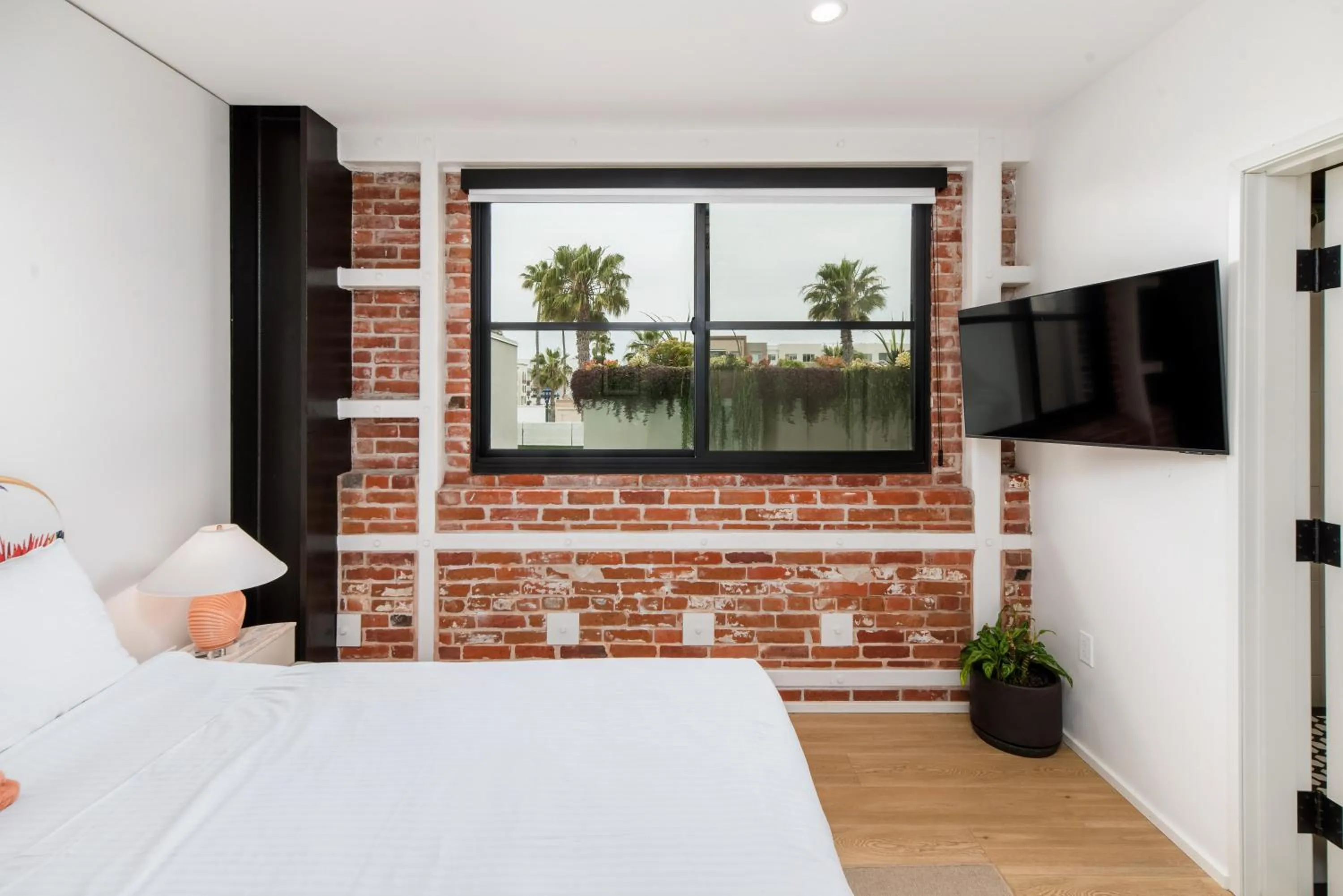 Bed in The Brick Boutique Hotel
