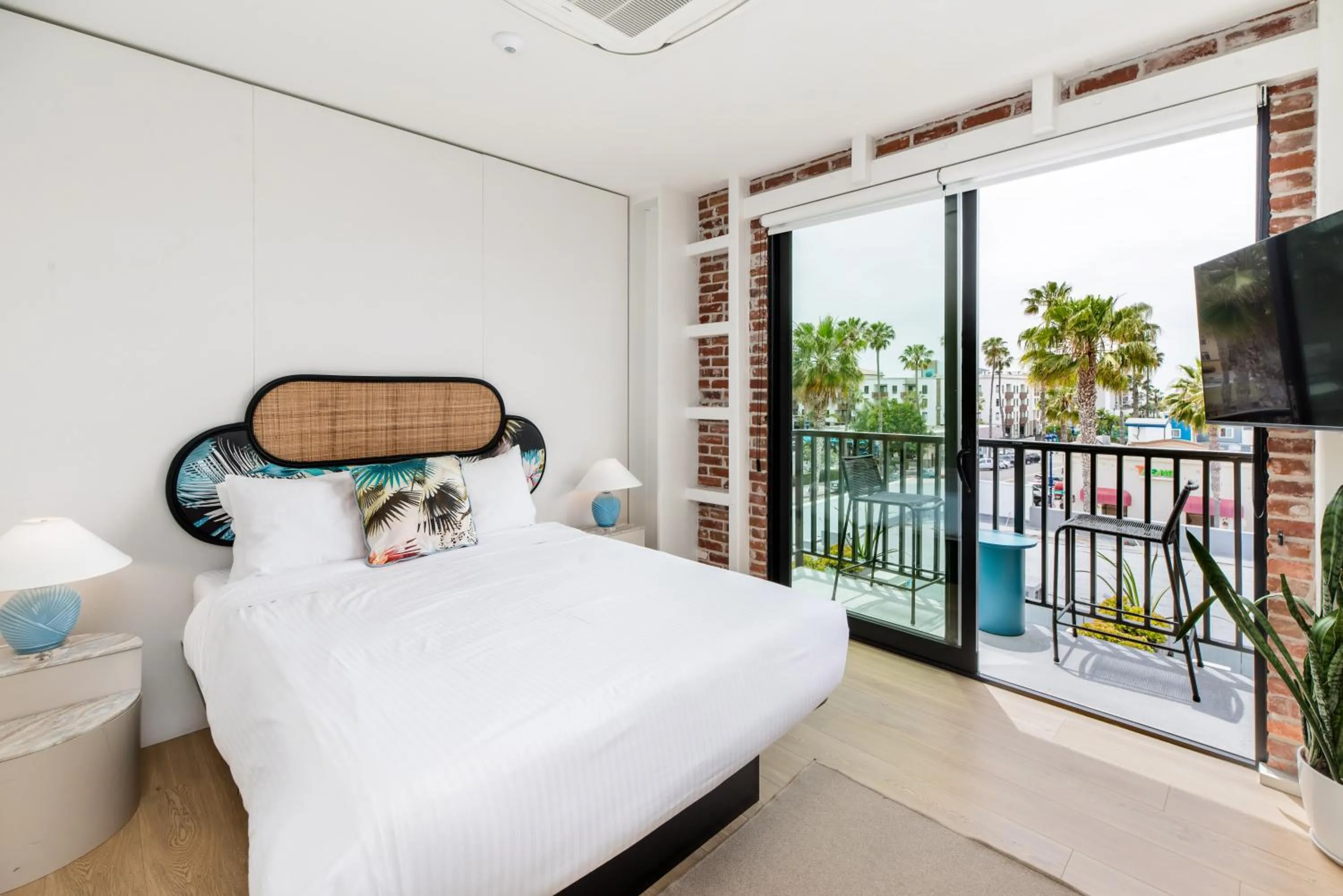 Bed in The Brick Boutique Hotel