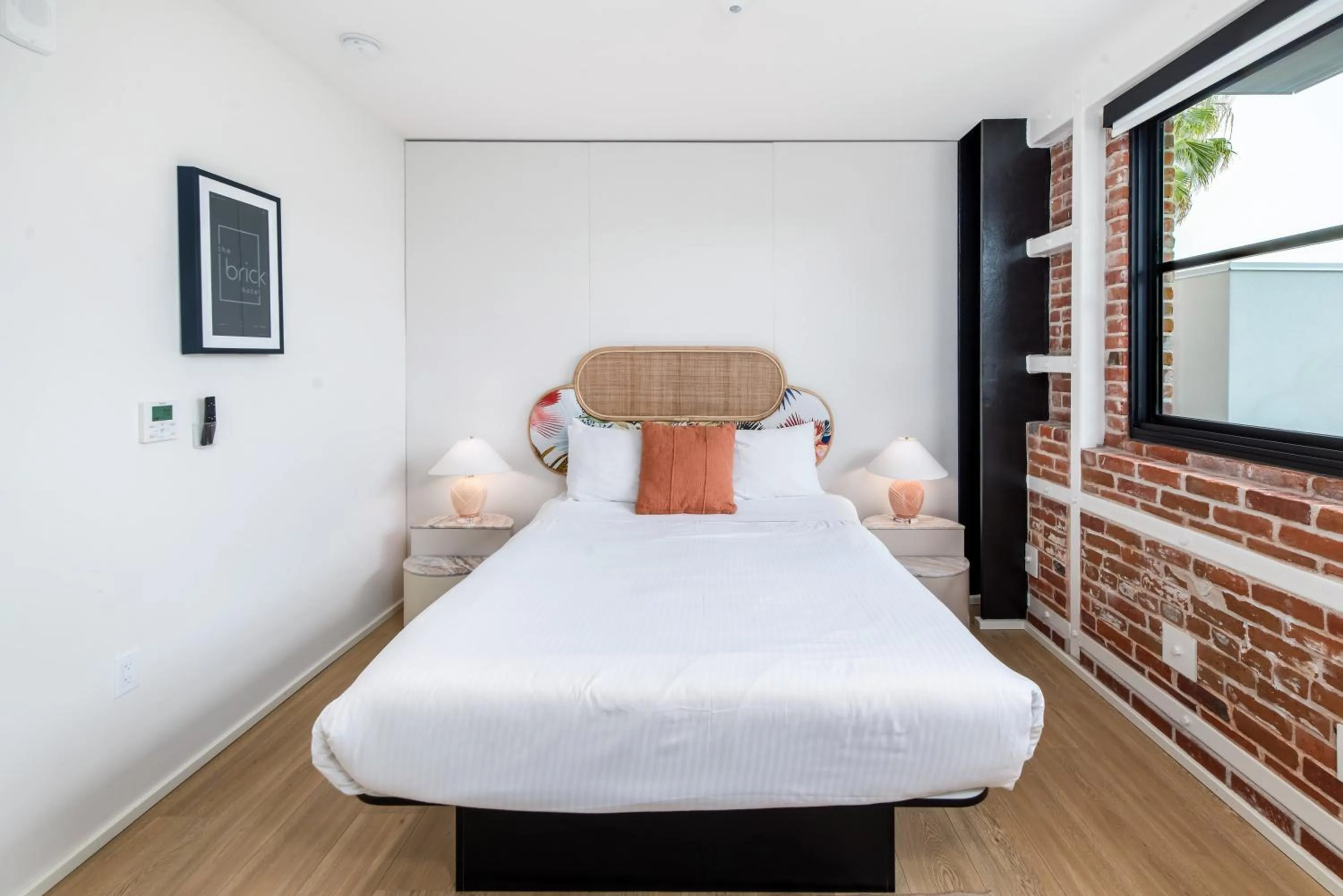 Bed in The Brick Boutique Hotel