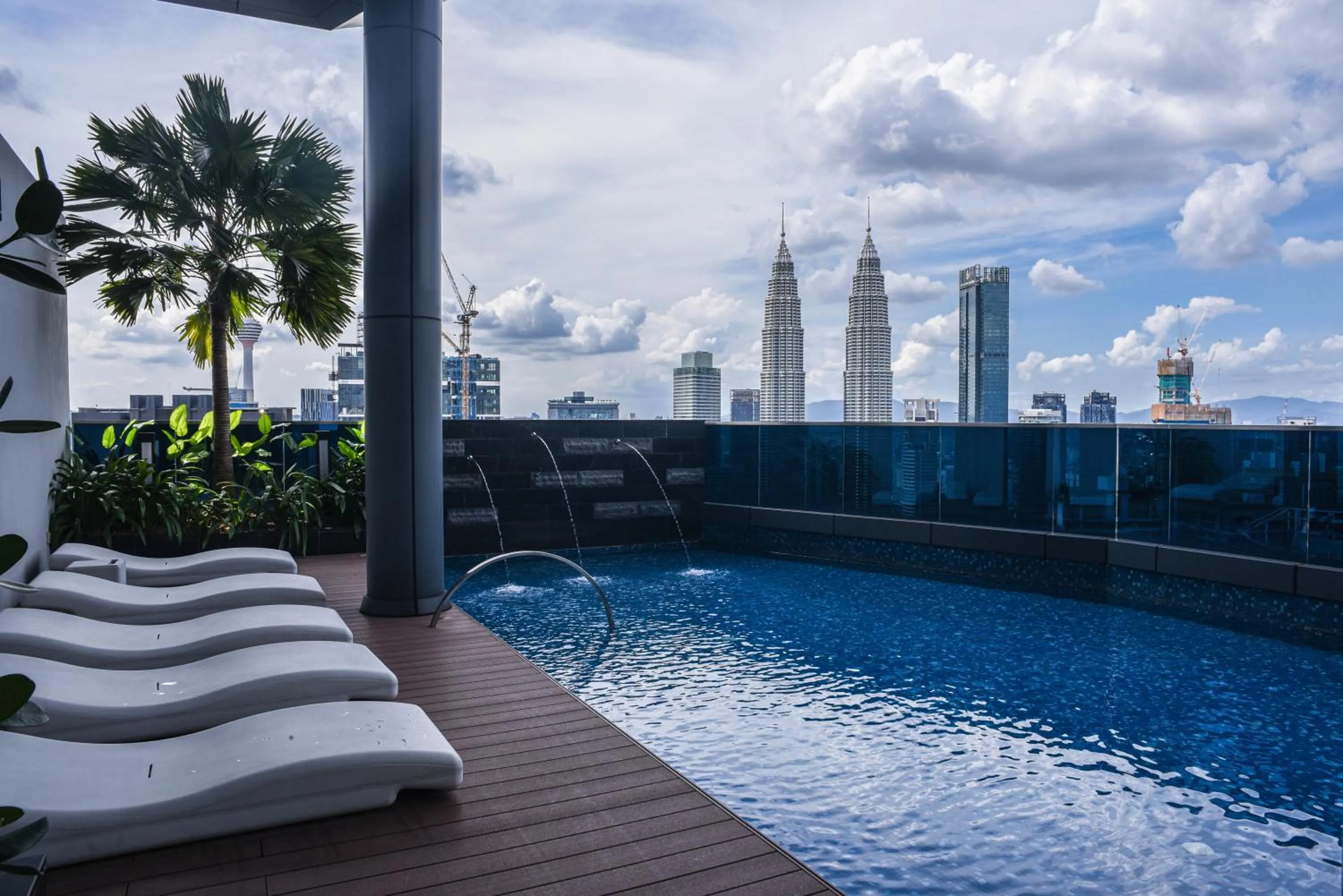 Swimming pool in Eaton Residence KLCC By Flixses
