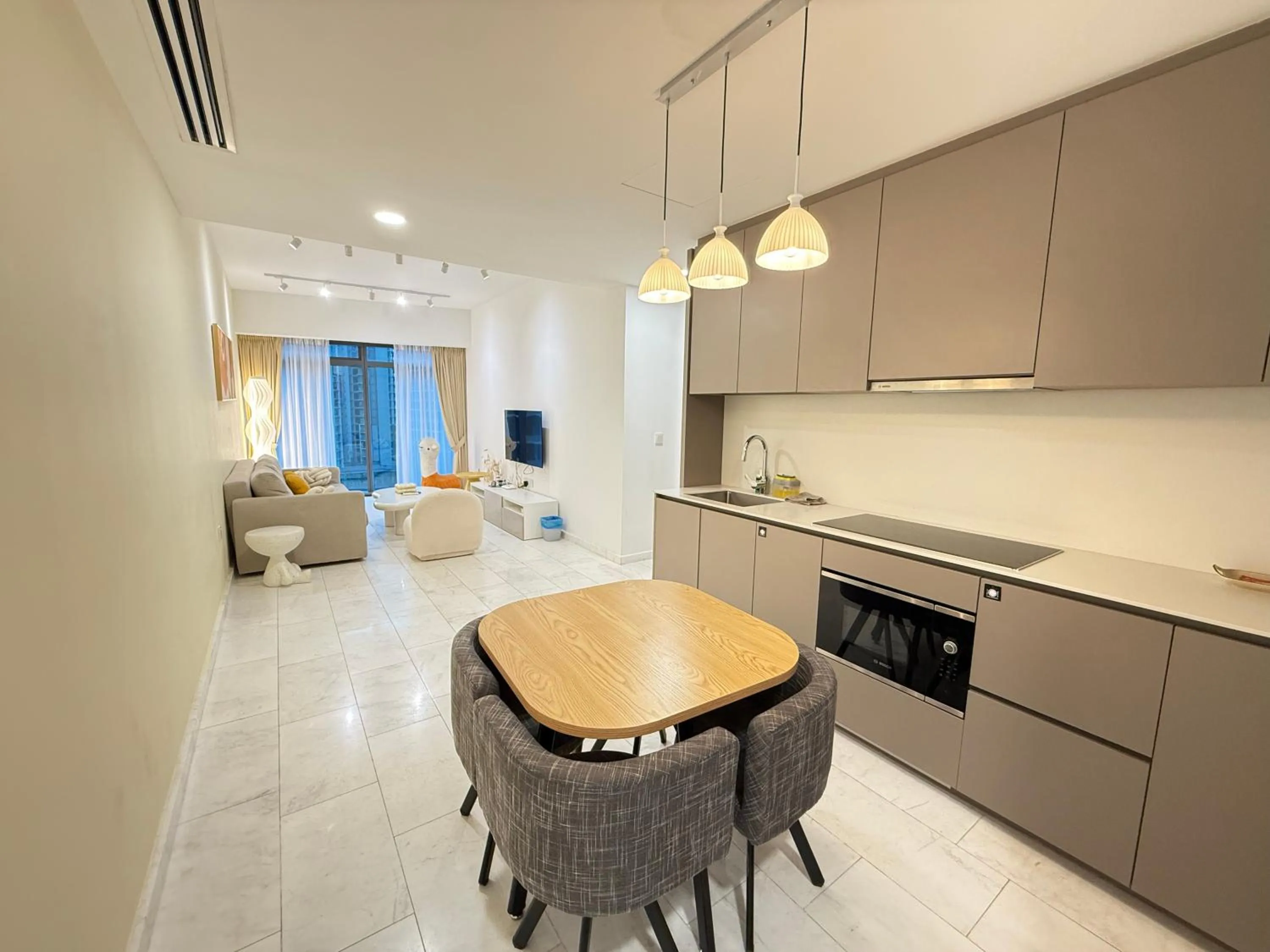 Kitchen or kitchenette in Eaton Residence KLCC By Flixses