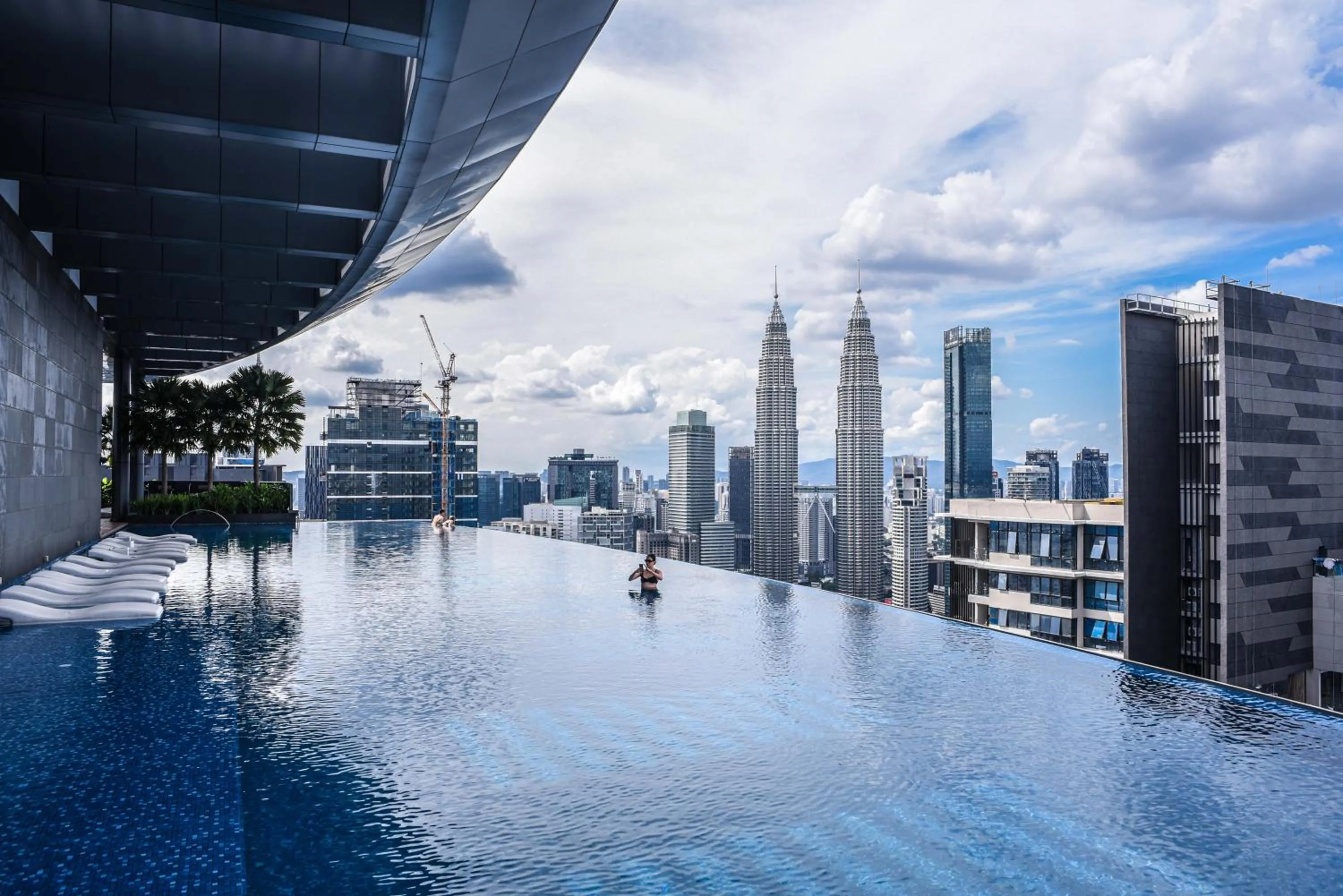 Pool view in Eaton Residence KLCC By Flixses
