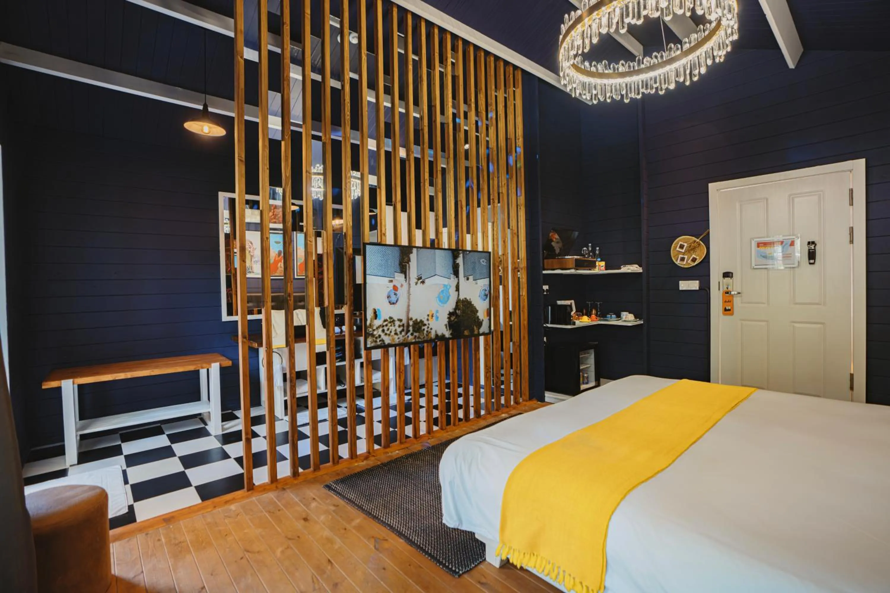 Bedroom, Bed in Oaga Art Resort Maldives - Greatest All Inclusive Plan with Free Speedboat Round-trip