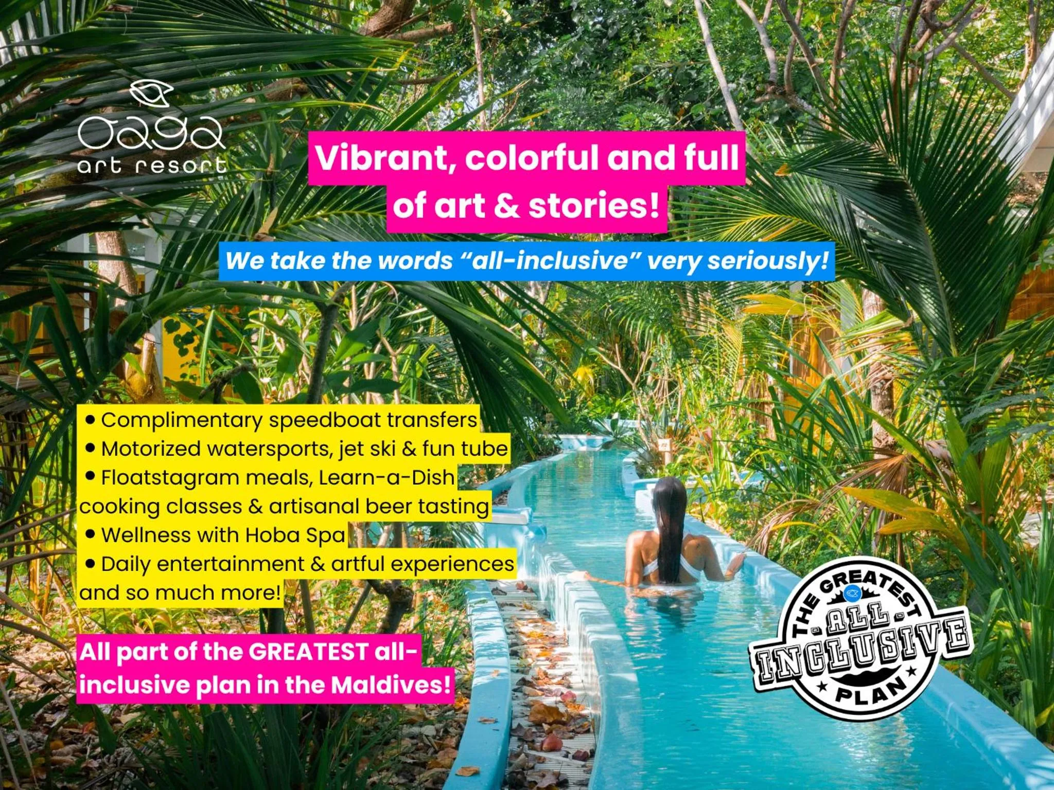 Other in Oaga Art Resort Maldives - Greatest All Inclusive Plan with Free Speedboat Round-trip