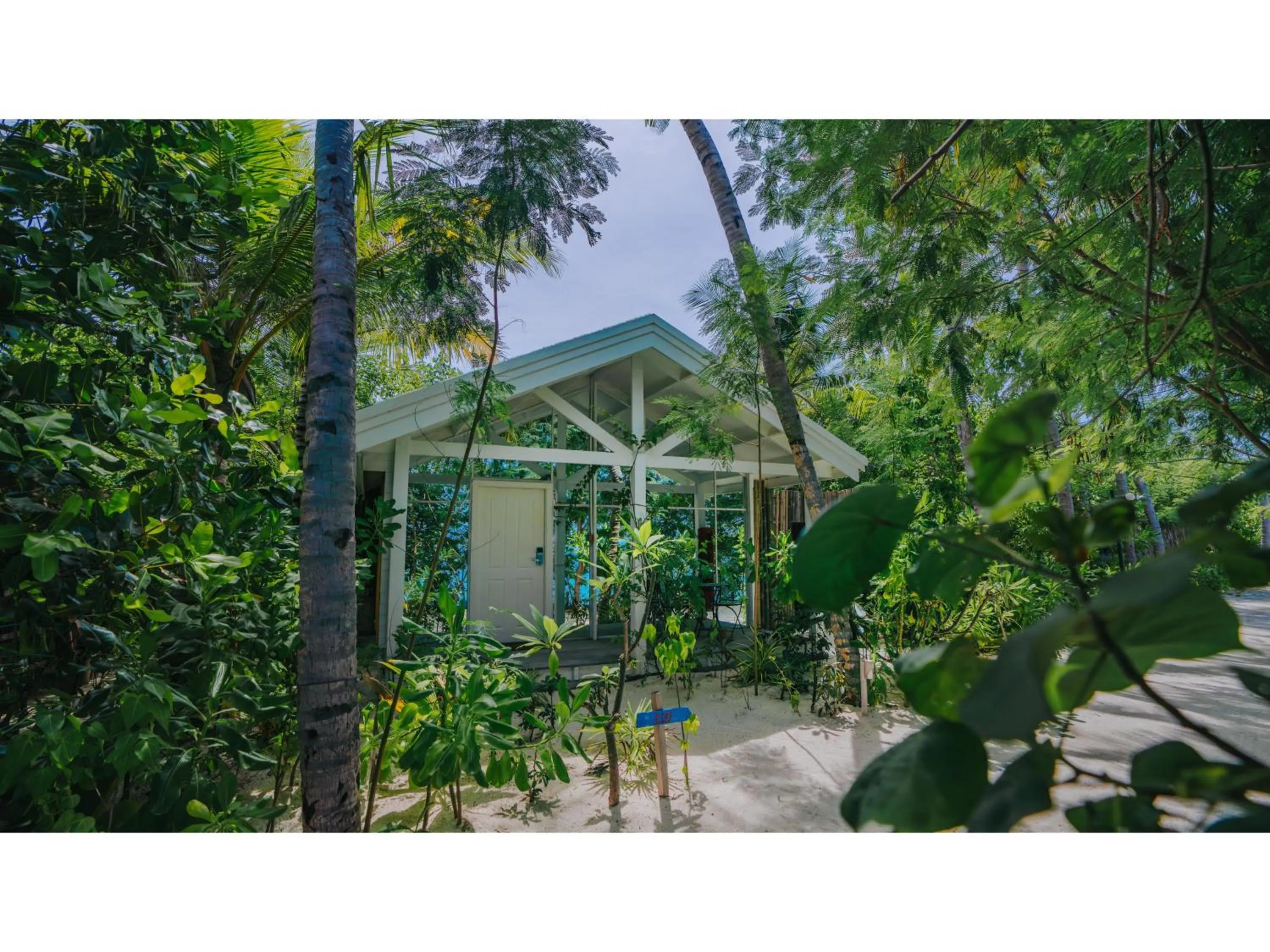 Garden in Oaga Art Resort Maldives - Greatest All Inclusive Plan with Free Speedboat Round-trip