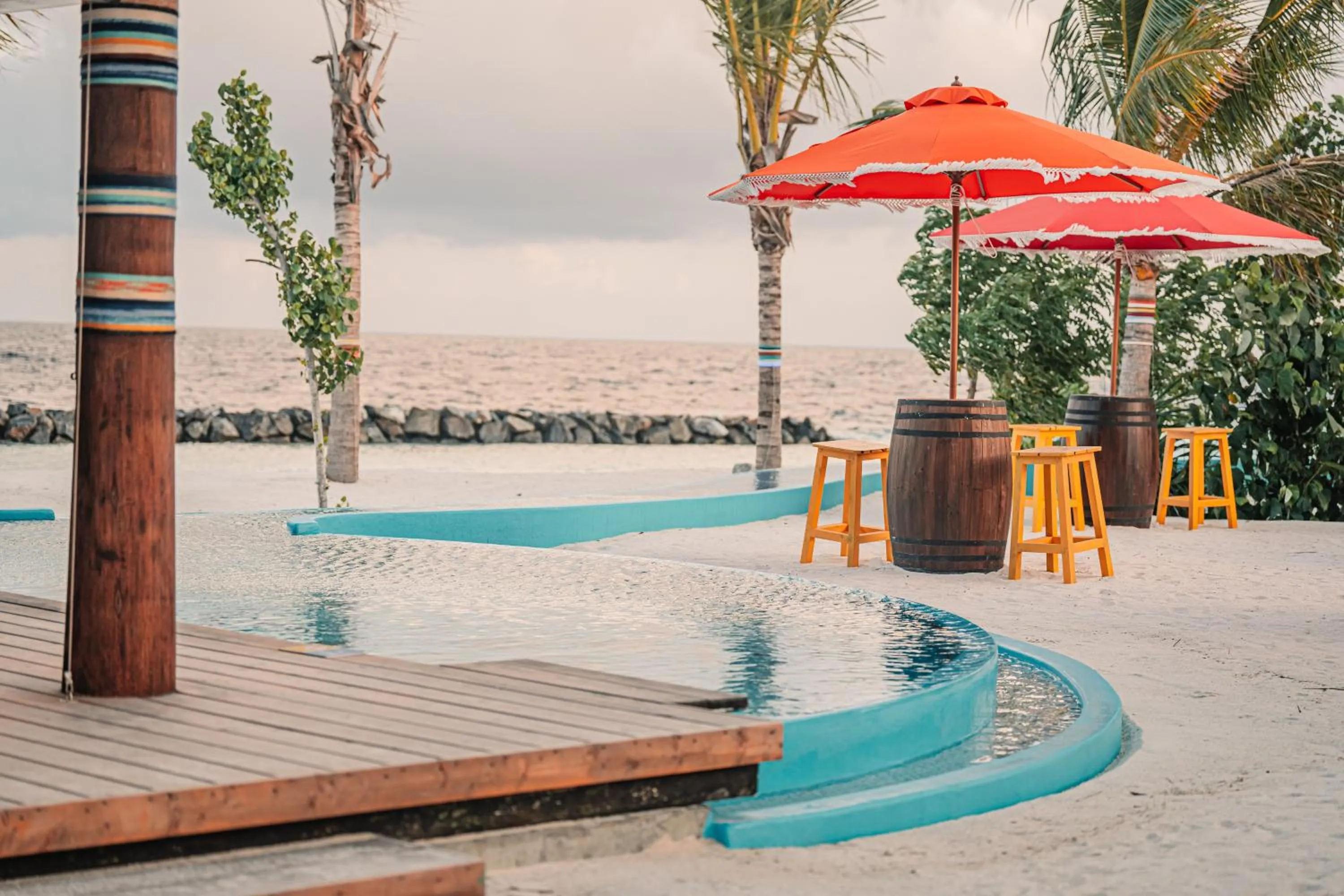 Lounge or bar in Oaga Art Resort Maldives - Greatest All Inclusive Plan with Free Speedboat Round-trip