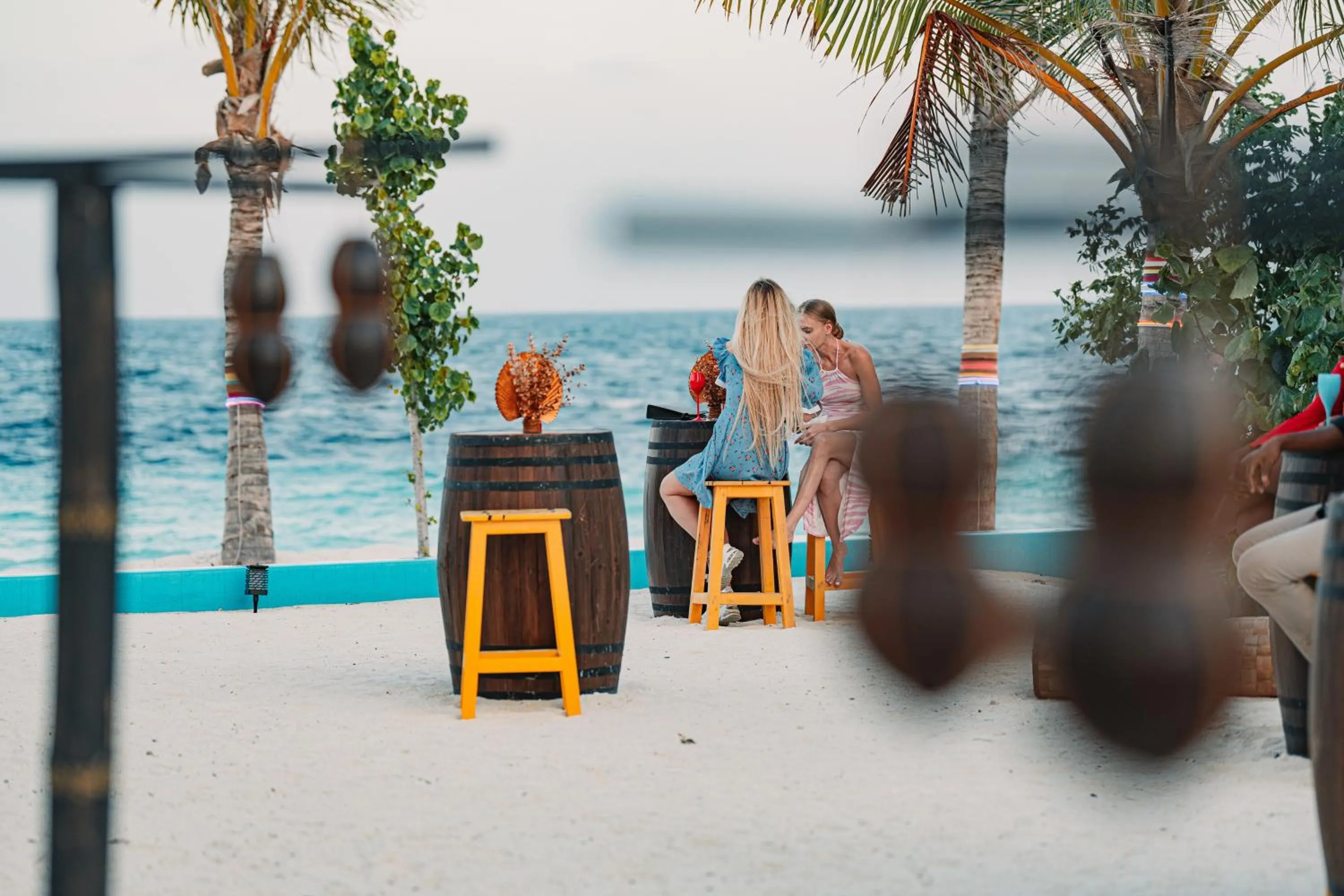 Lounge or bar in Oaga Art Resort Maldives - Greatest All Inclusive Plan with Free Speedboat Round-trip