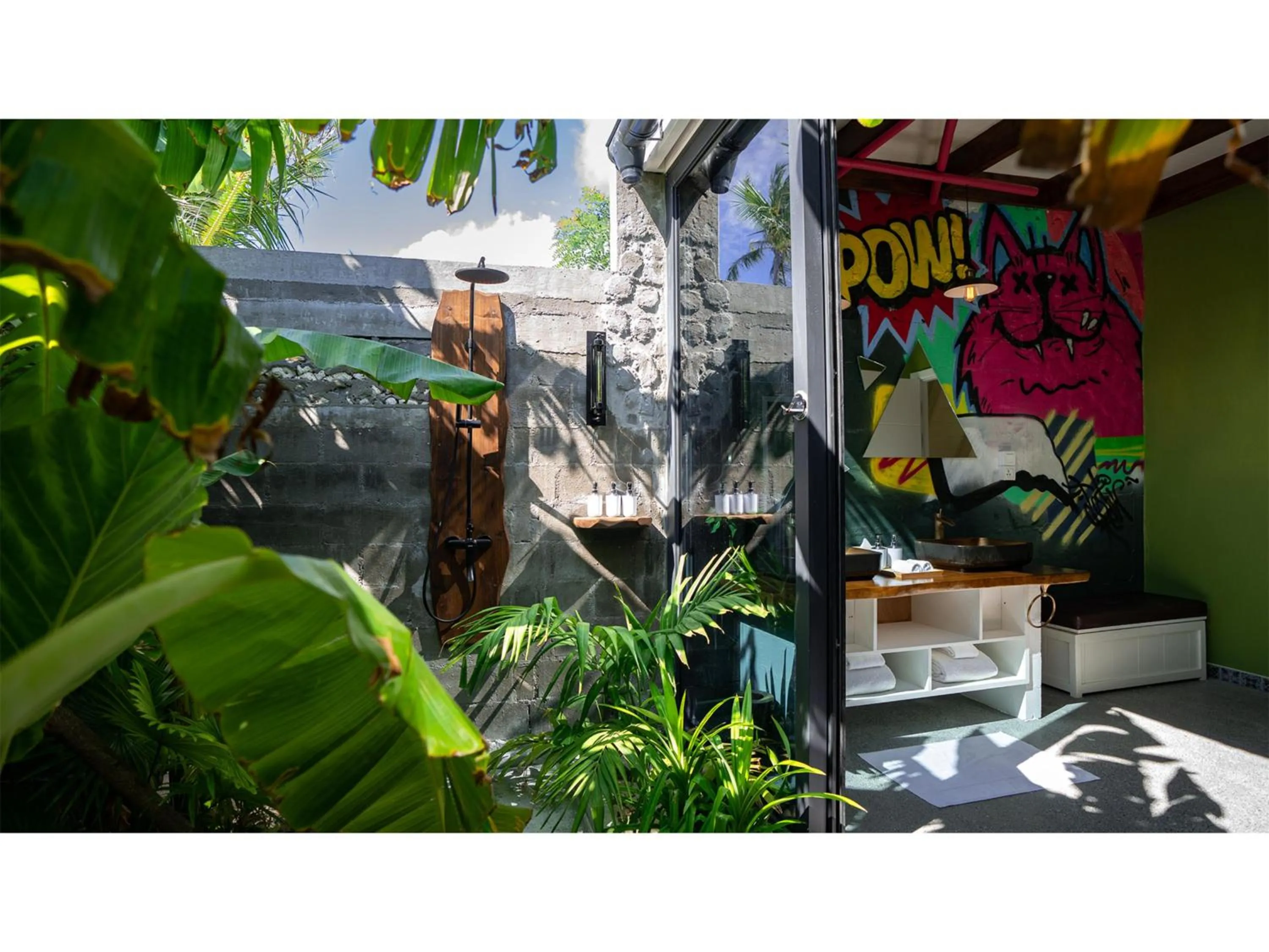 Bathroom in Oaga Art Resort Maldives - Greatest All Inclusive Plan with Free Speedboat Round-trip