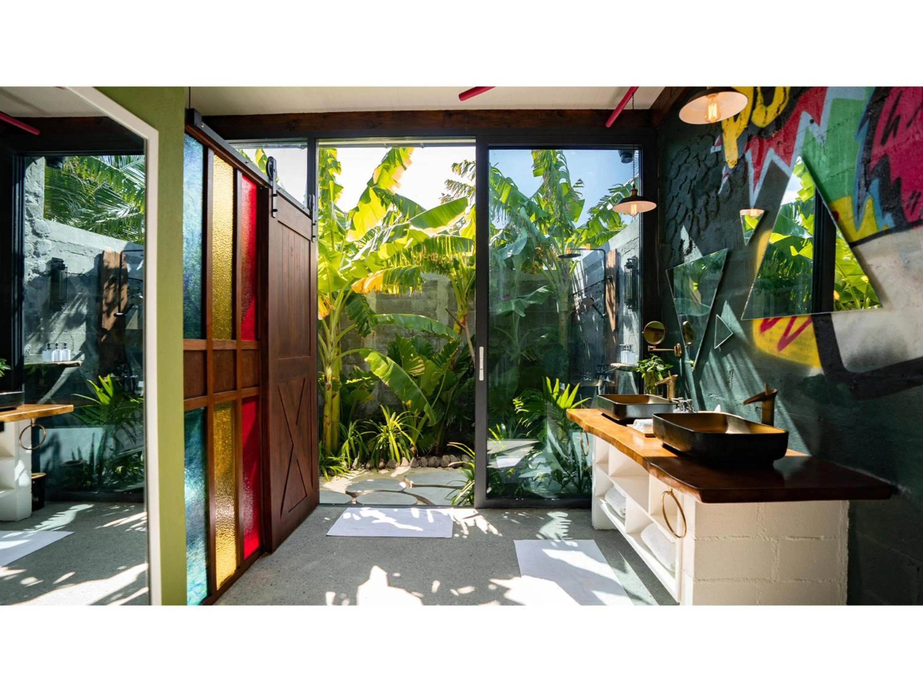 Bathroom in Oaga Art Resort Maldives - Greatest All Inclusive Plan with Free Speedboat Round-trip