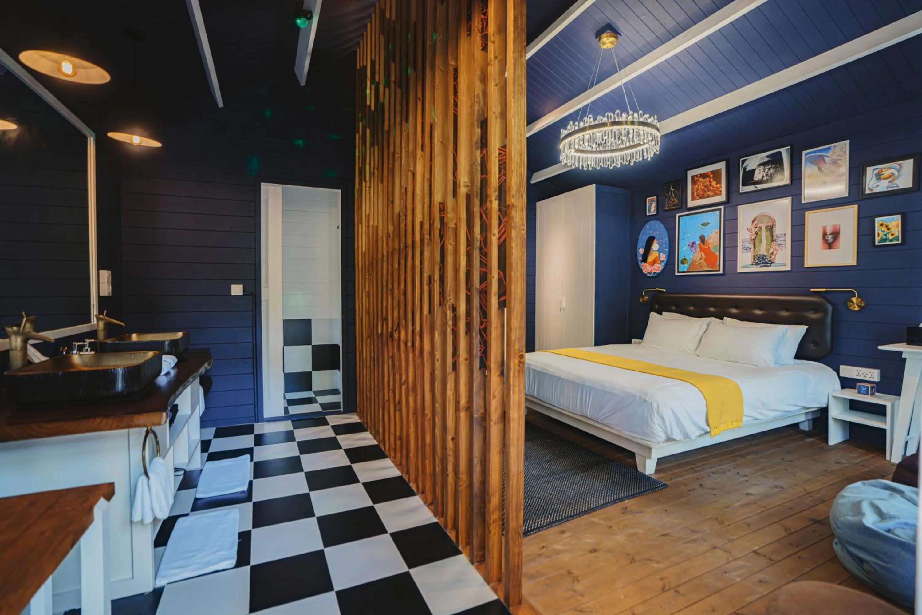 Photo of the whole room, Bed in Oaga Art Resort Maldives - Greatest All Inclusive Plan with Free Speedboat Round-trip