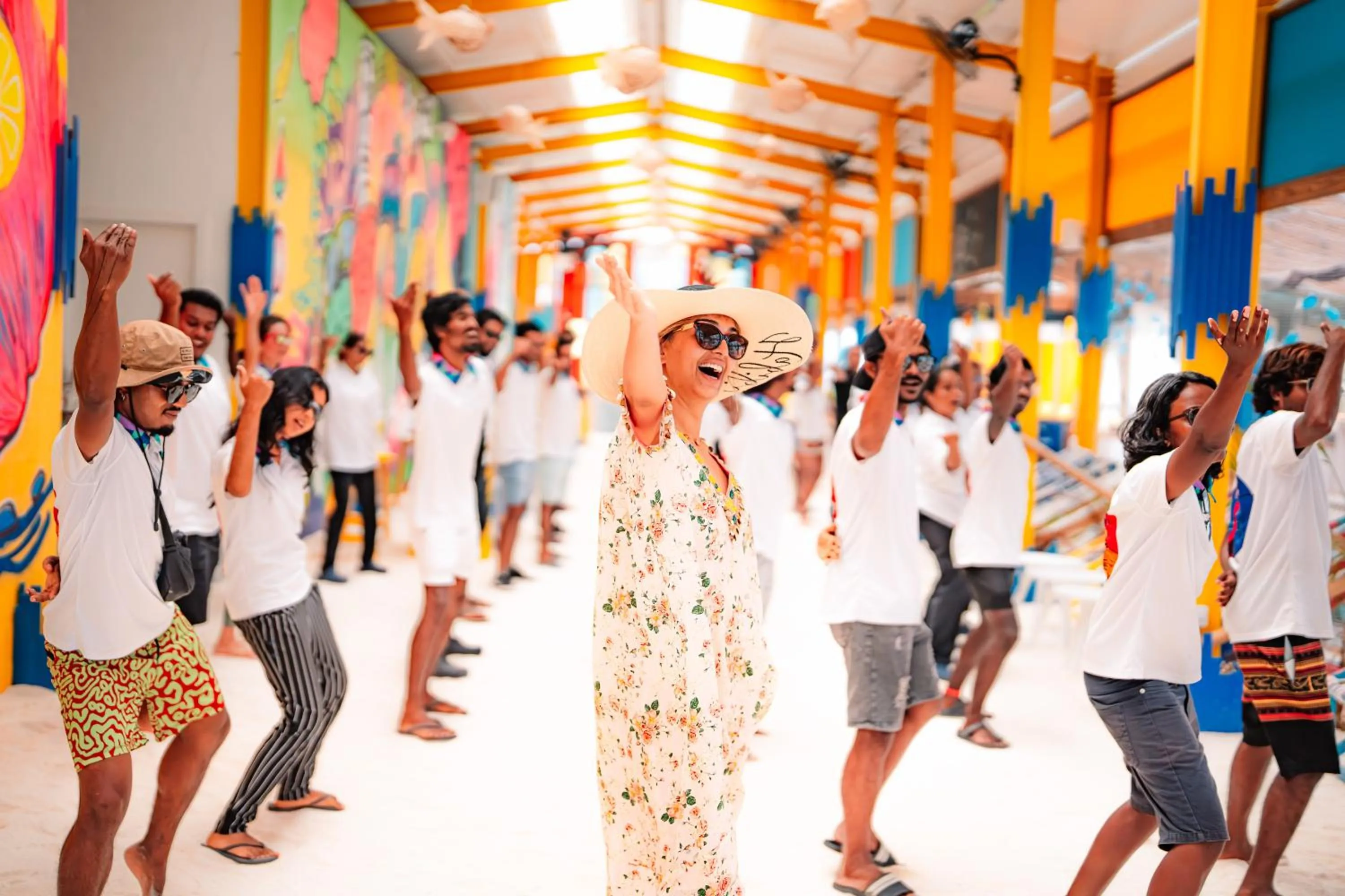 Entertainment in Oaga Art Resort Maldives - Greatest All Inclusive Plan with Free Speedboat Round-trip