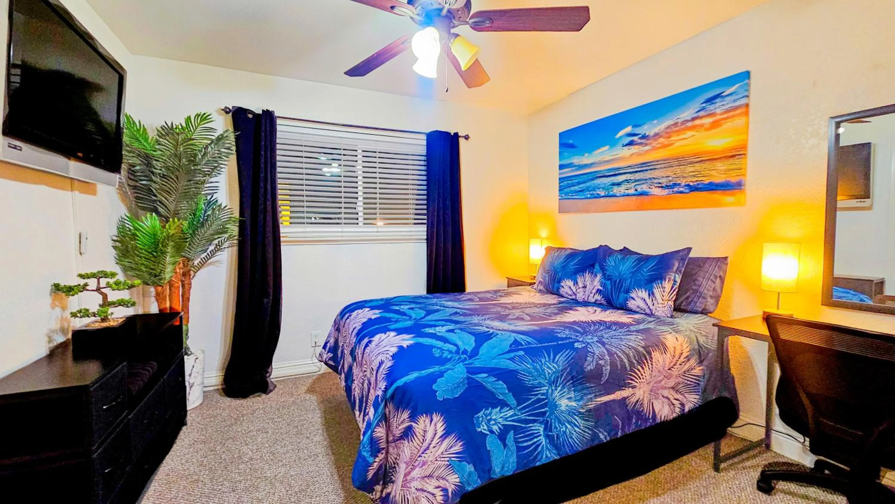 Bed in Tropical Paradise