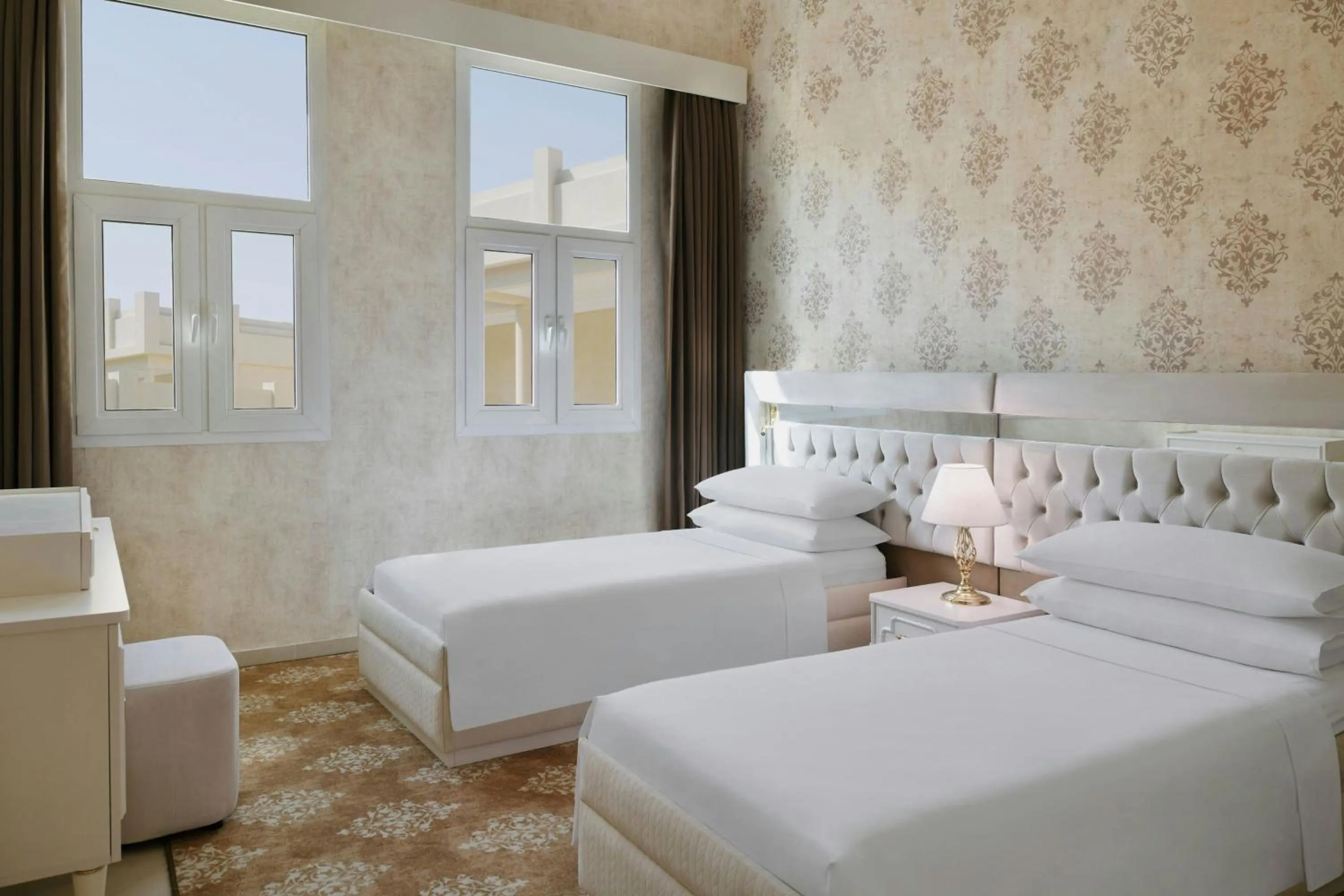 Bedroom, Bed in Al Samriya Hotel, Doha, Autograph Collection