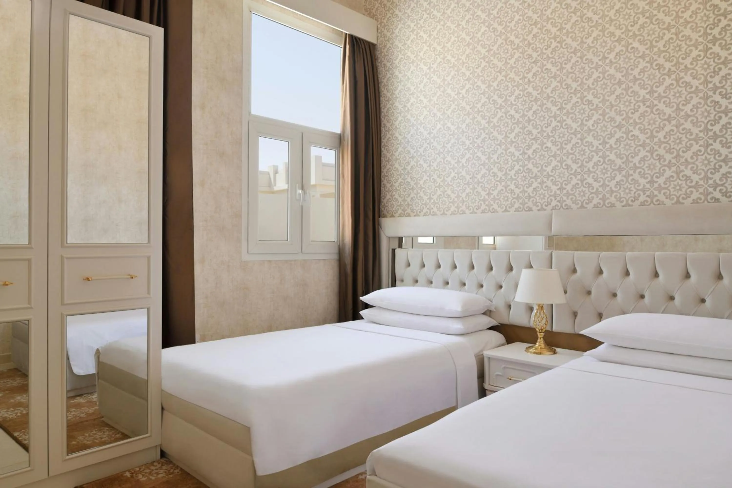 Bedroom, Bed in Al Samriya Hotel, Doha, Autograph Collection