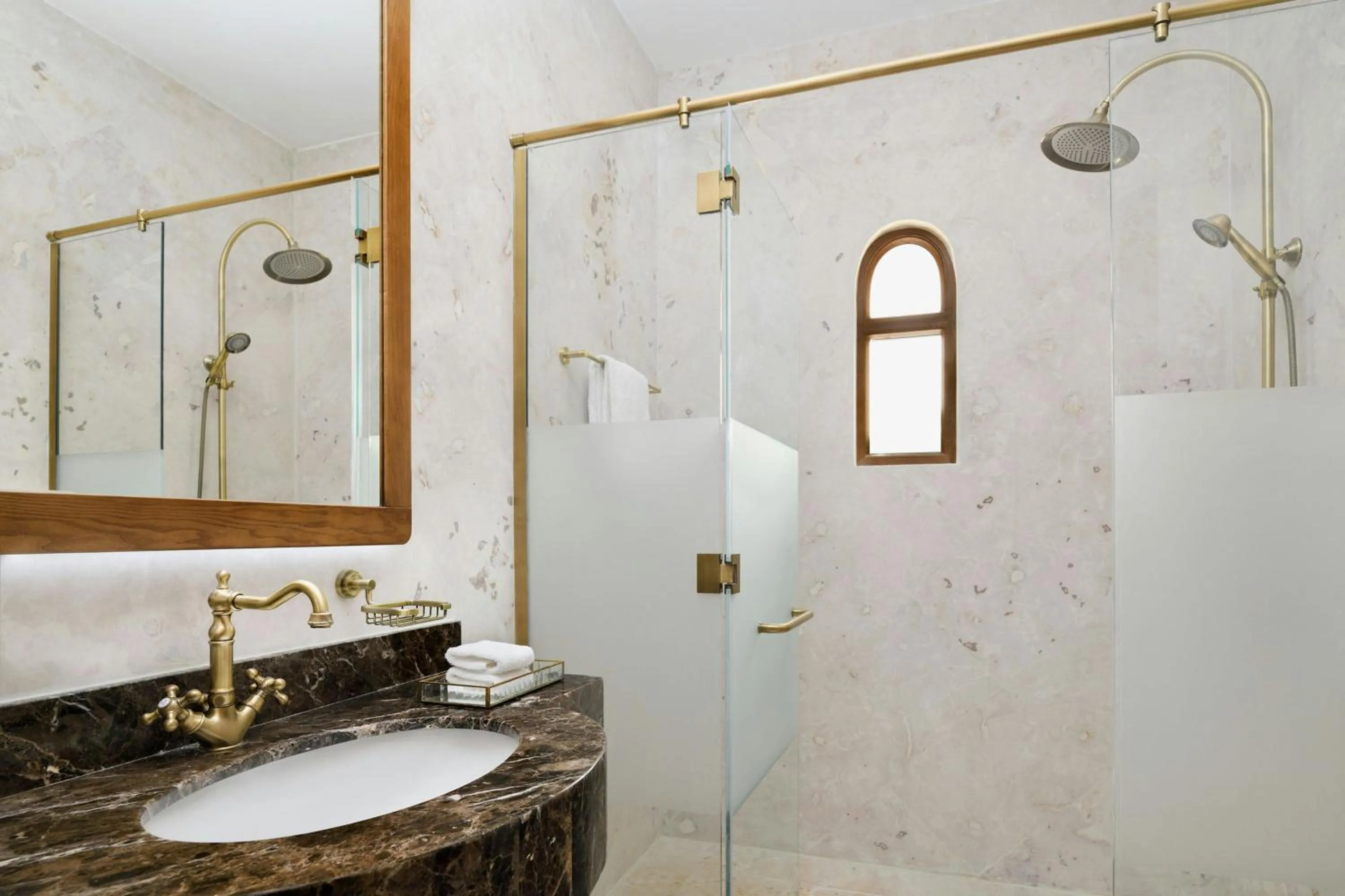 Bathroom in Al Samriya Hotel, Doha, Autograph Collection