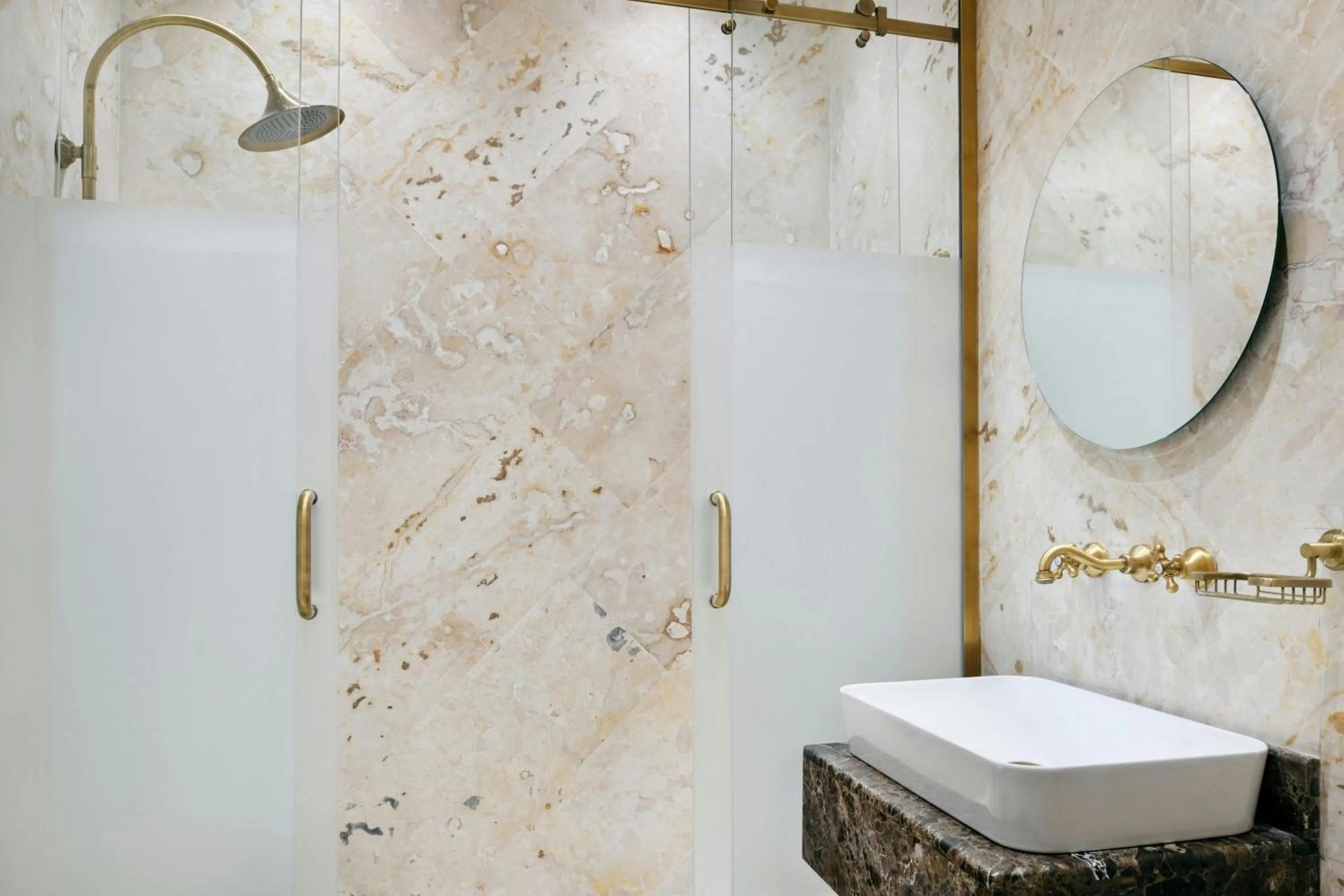 Bathroom in Al Samriya Hotel, Doha, Autograph Collection