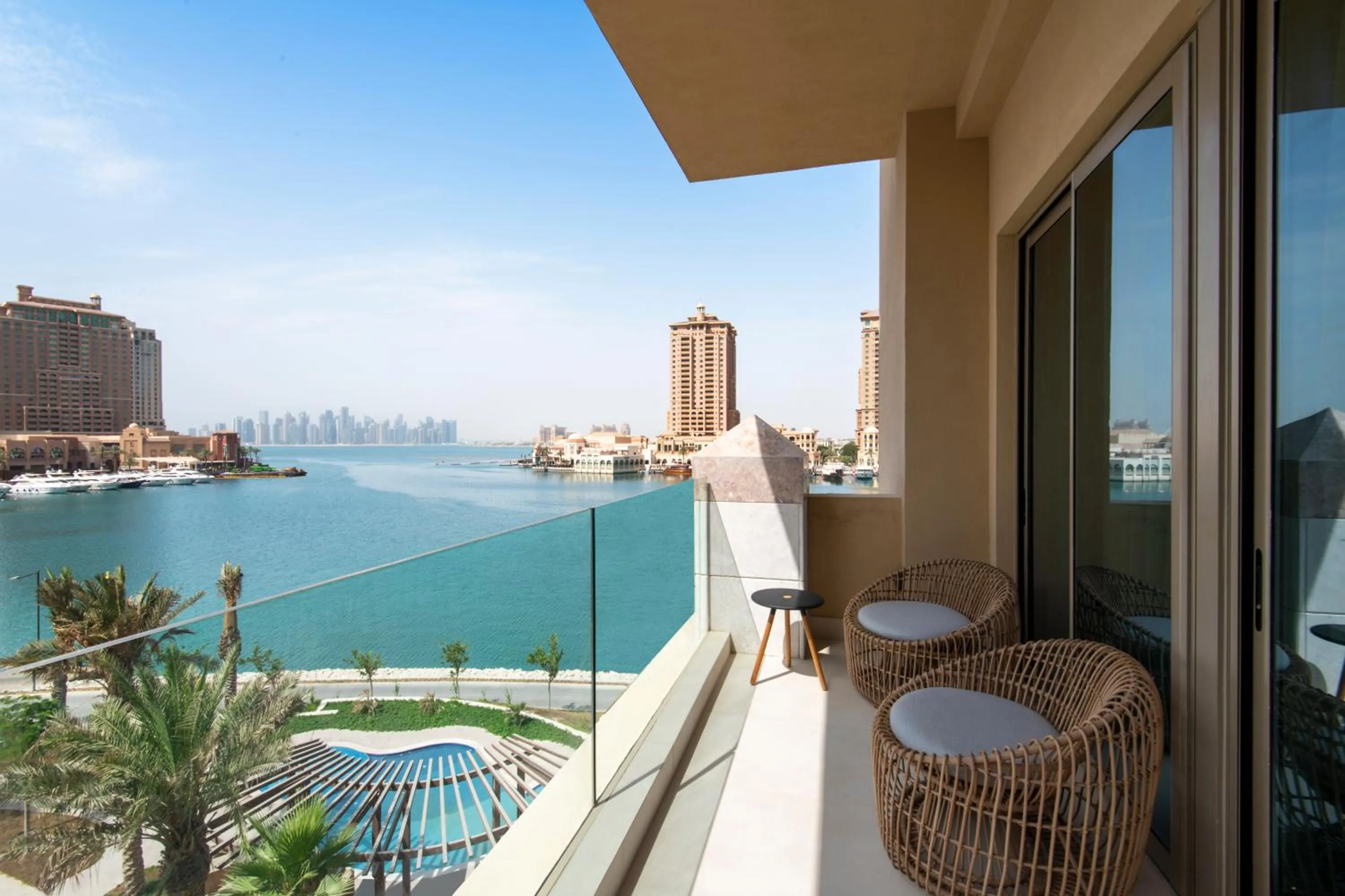 Balcony/Terrace in The St. Regis Marsa Arabia Island, The Pearl Qatar