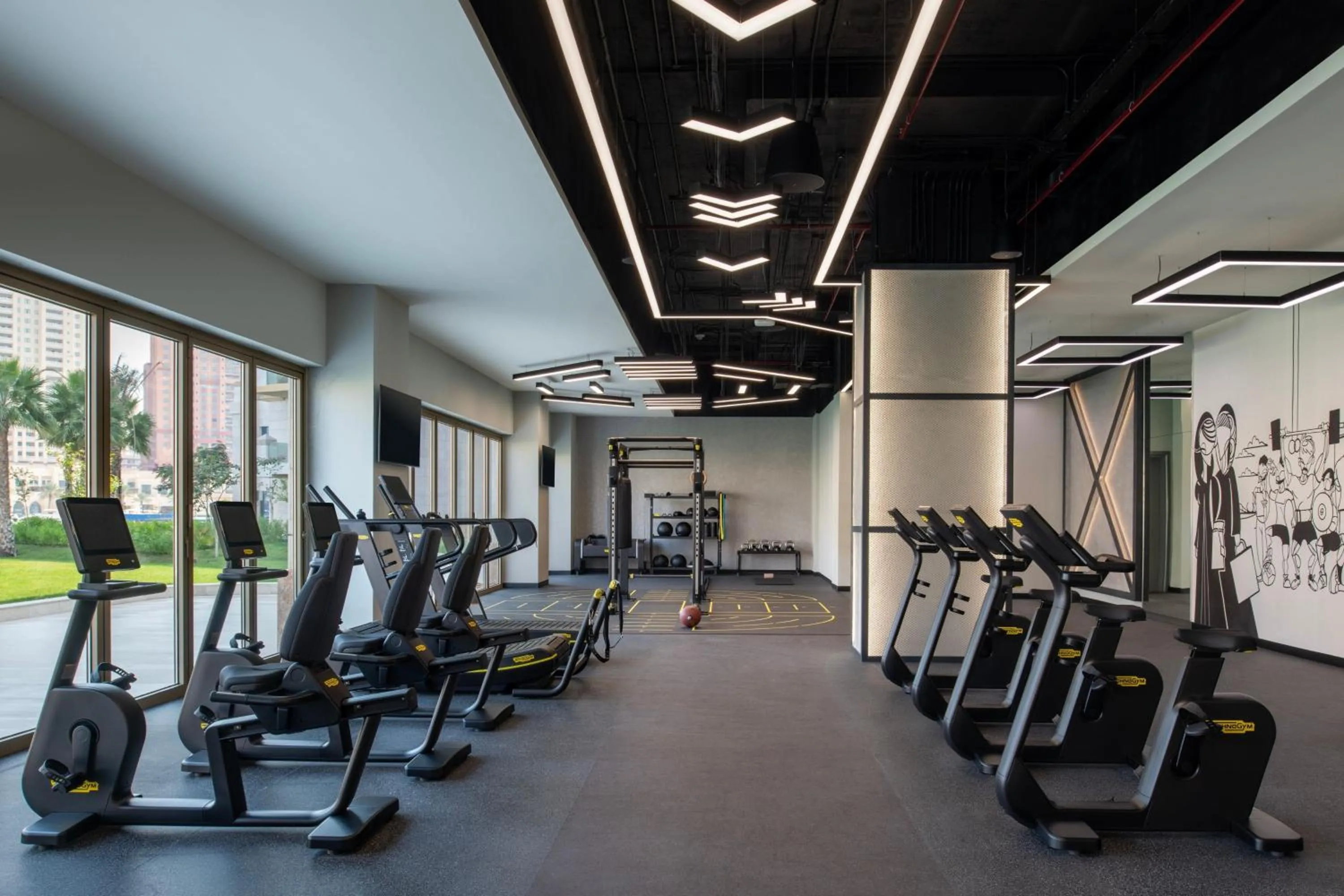 Fitness centre/facilities in The St. Regis Marsa Arabia Island, The Pearl Qatar