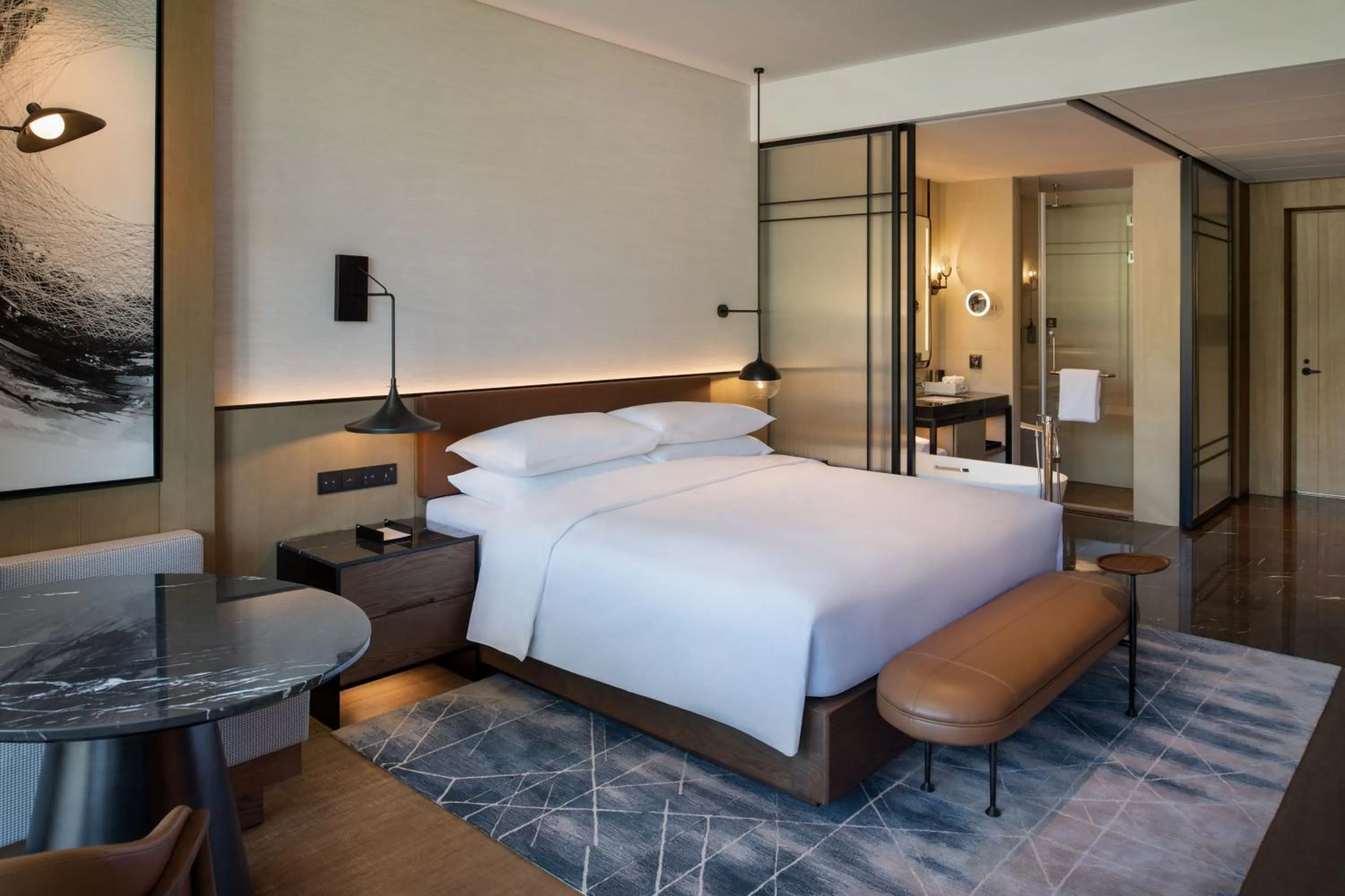 Bedroom, Bed in Sheraton Ningbo Xiangshan Resort