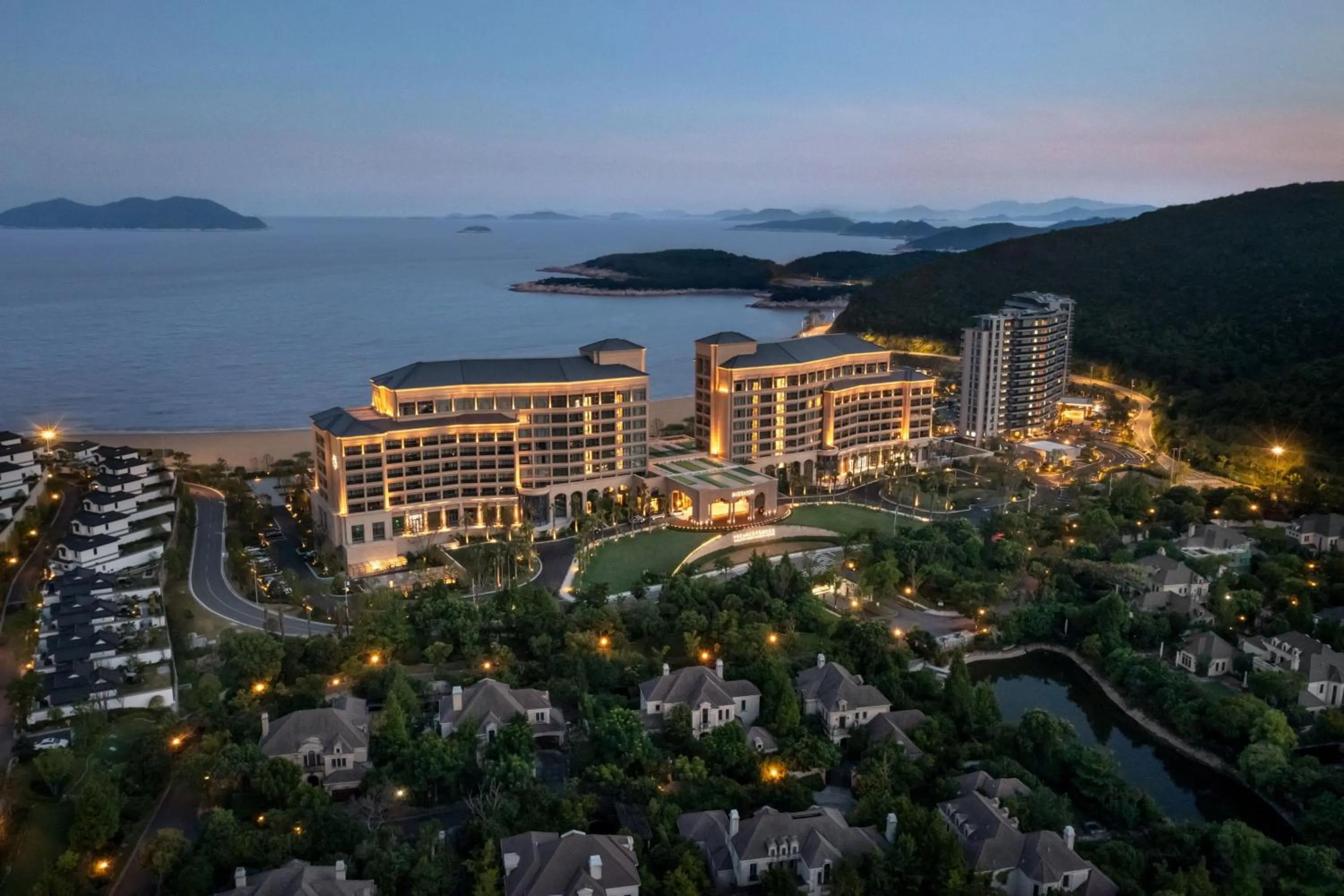 Property building in Sheraton Ningbo Xiangshan Resort