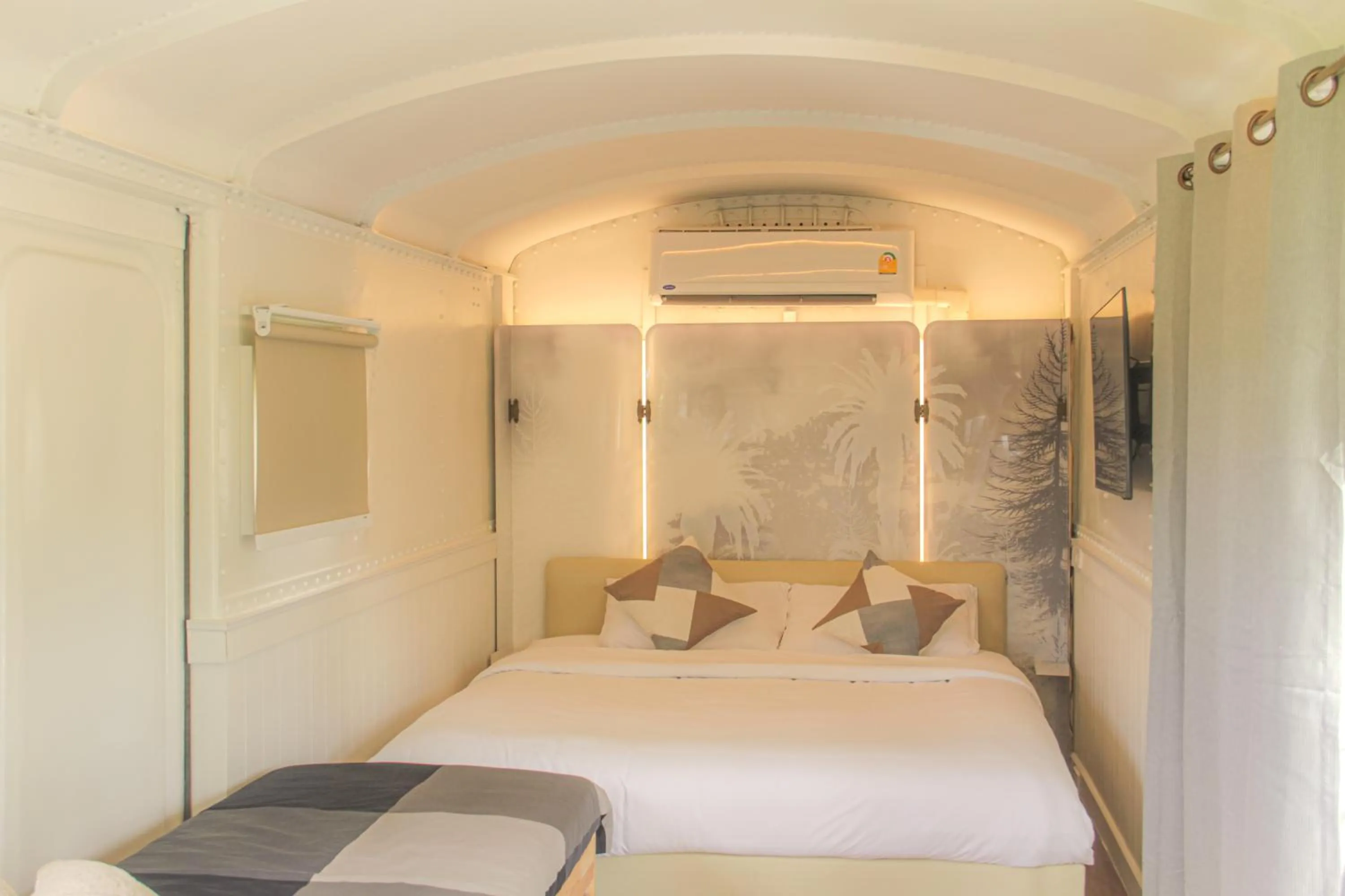 Bedroom, Bed in Nex Station Kanchanaburi