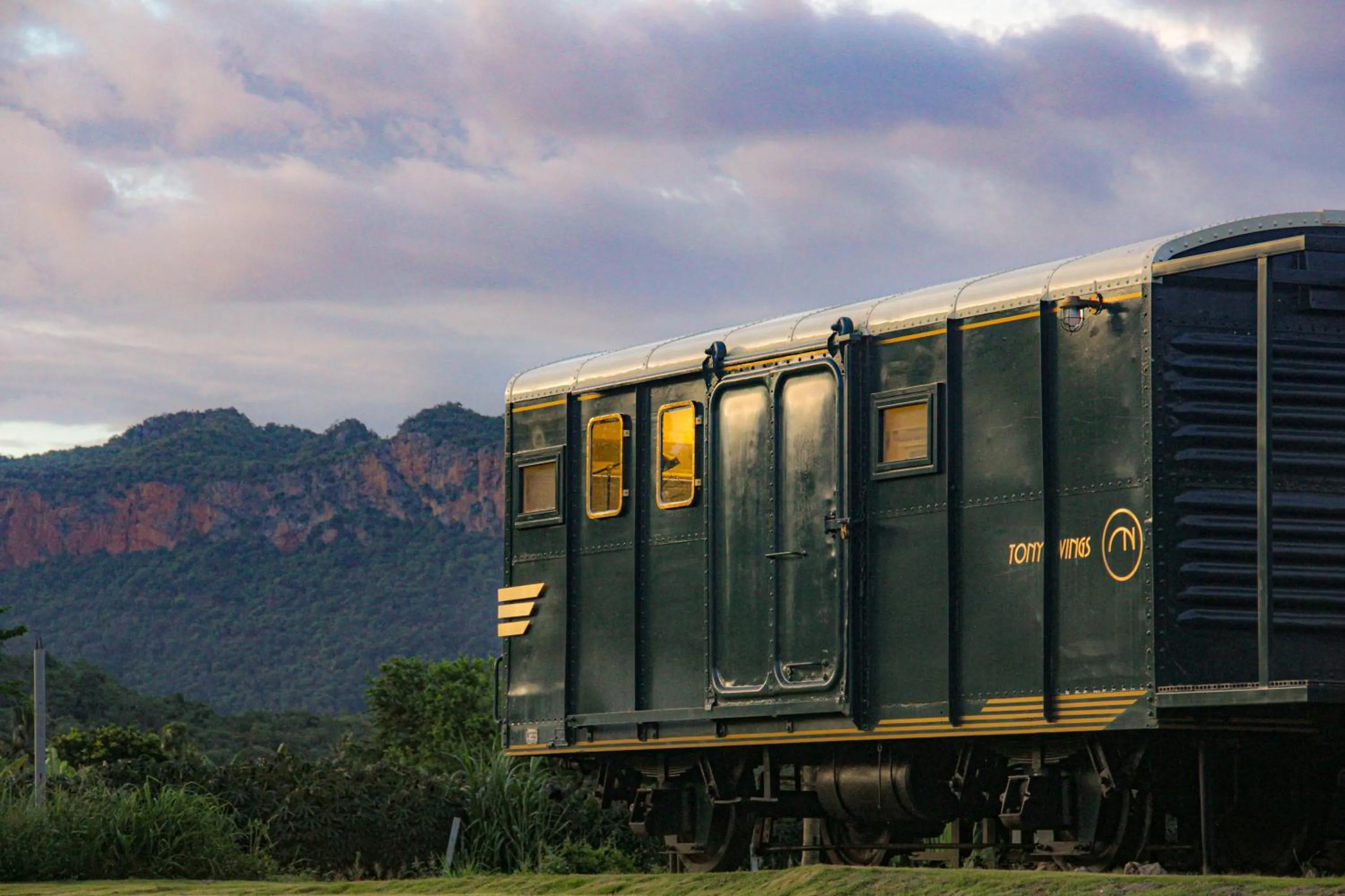Natural landscape in Nex Station Kanchanaburi