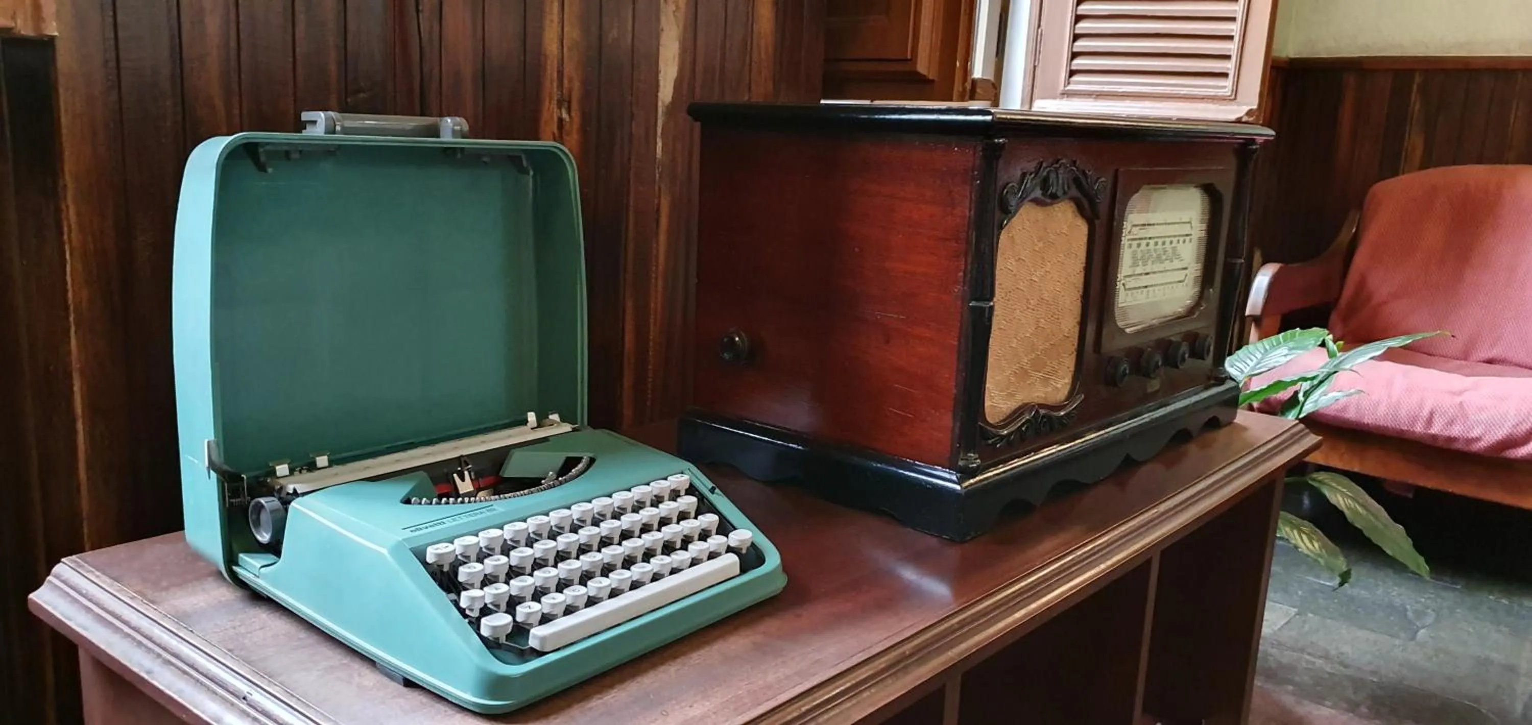 Communal lounge/ TV room in Hotel São Paulo