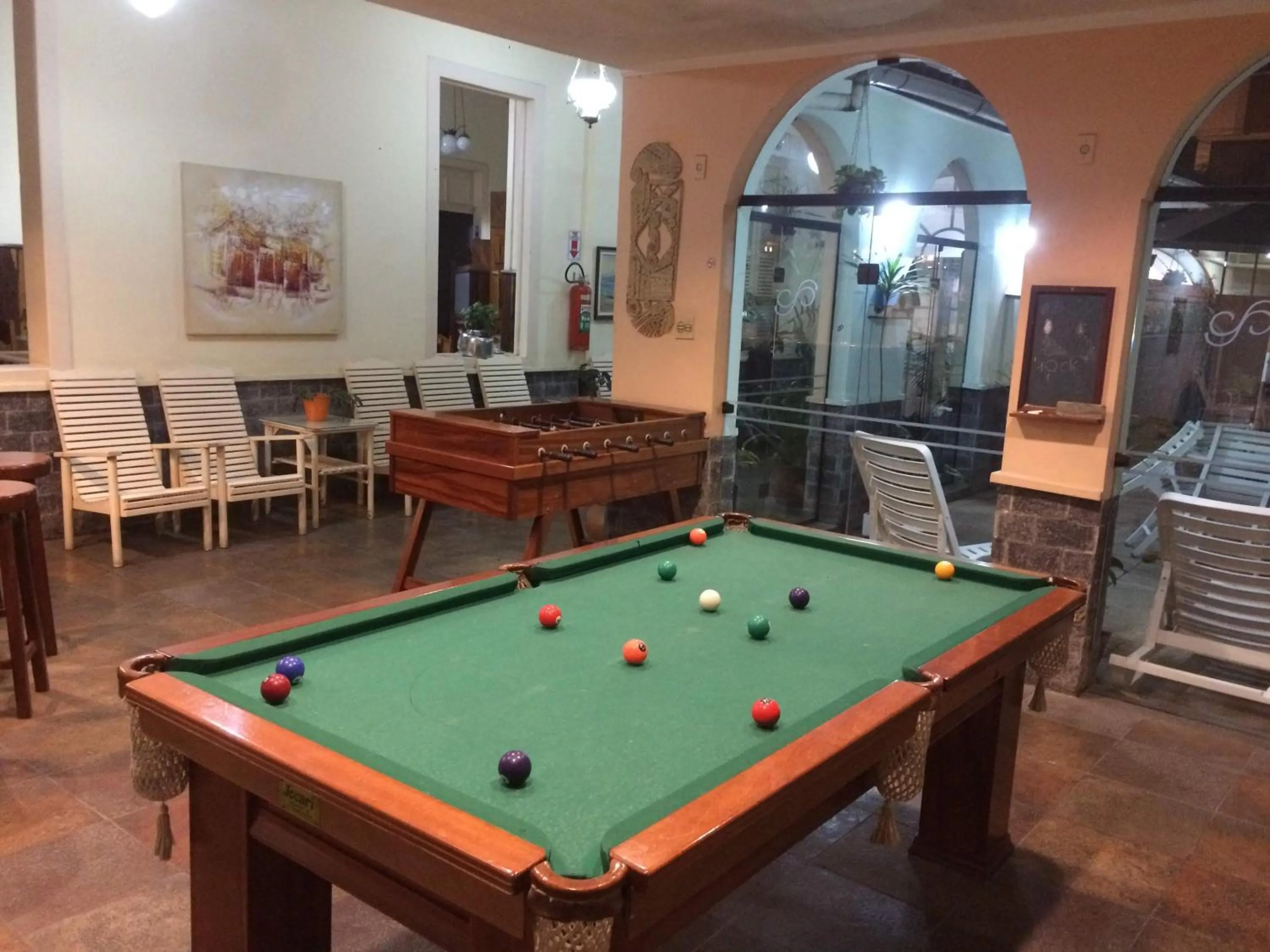 Billiard in Hotel São Paulo