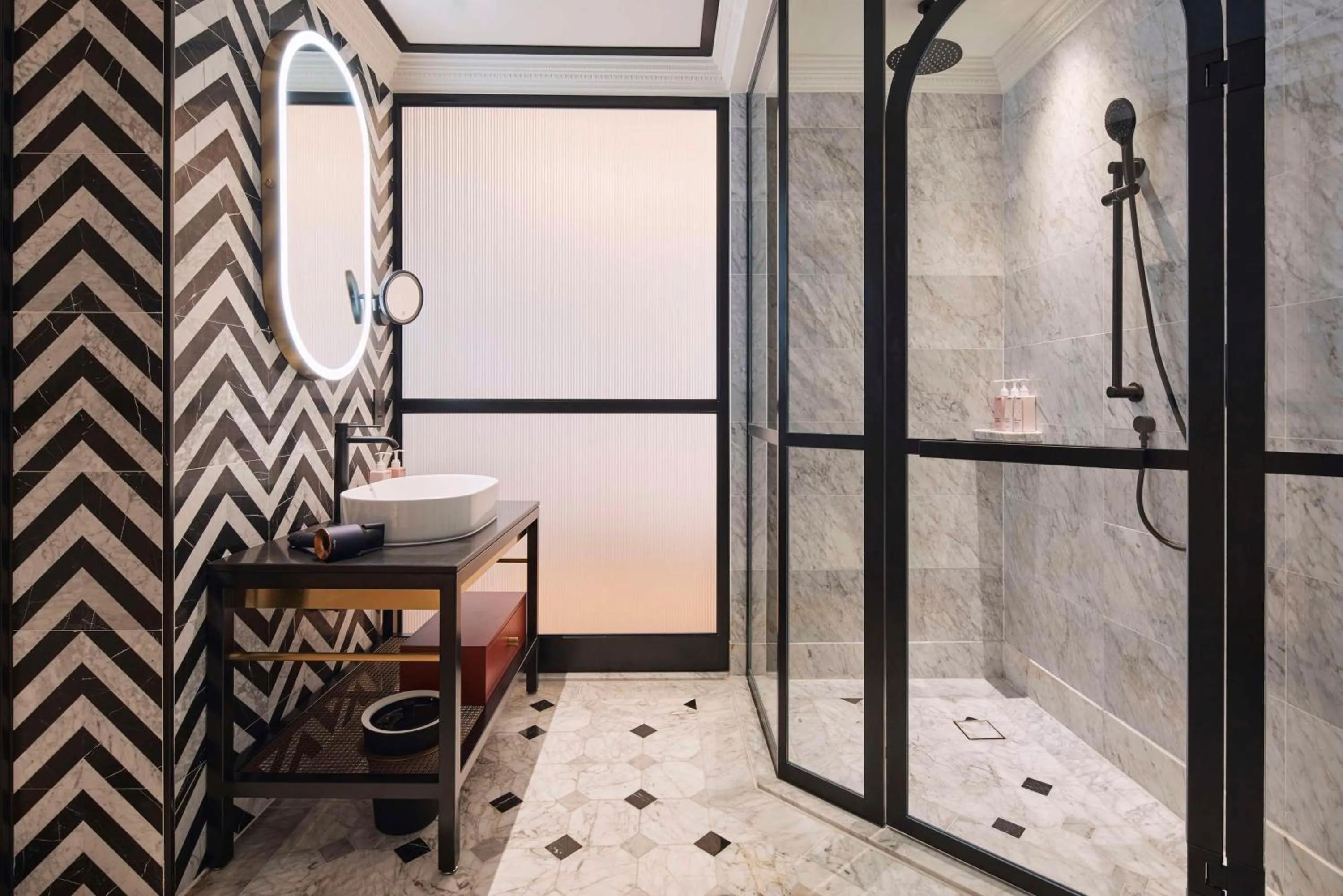 Bathroom in Hotel Telegraph