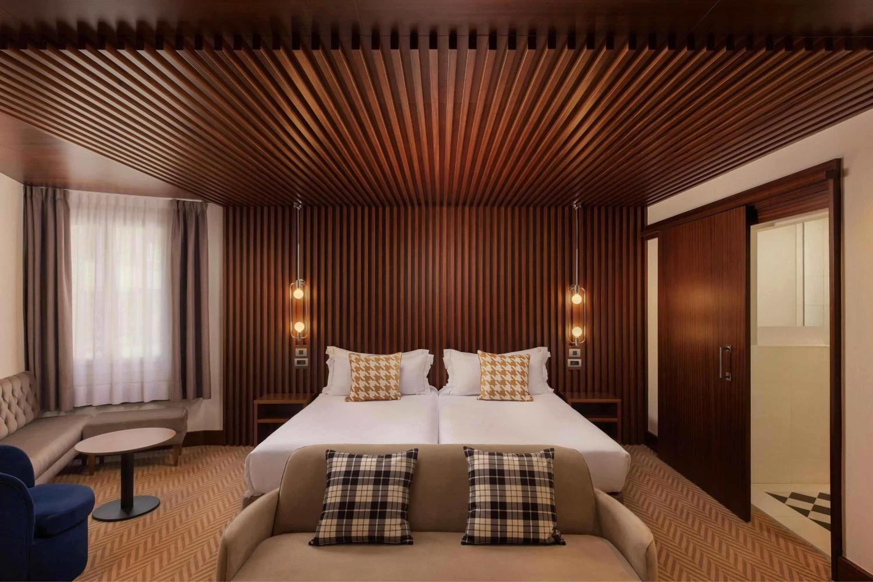 Photo of the whole room, Bed in Hotel Ercilla de Bilbao, Autograph Collection