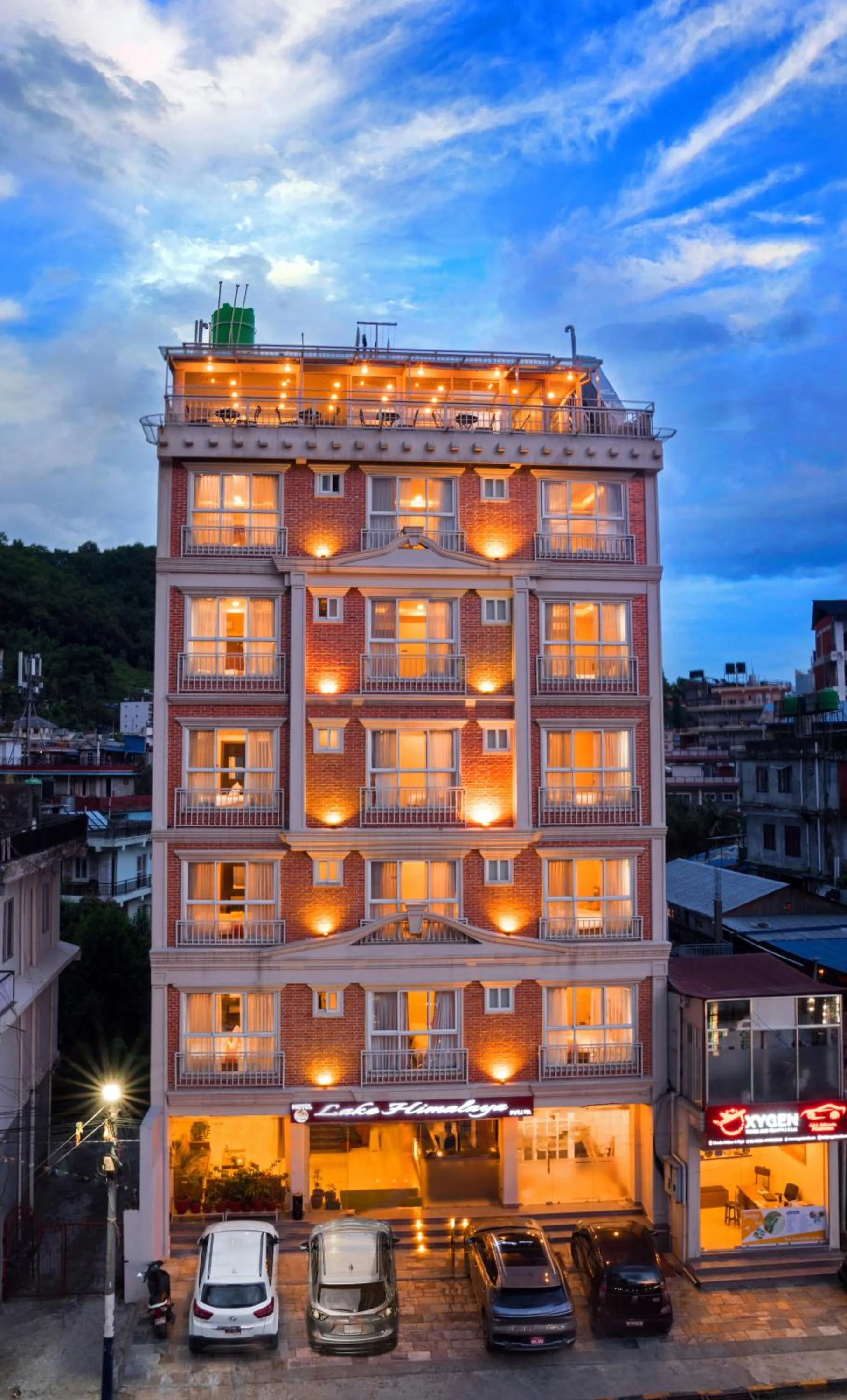 Property building in Hotel Lake Himalaya