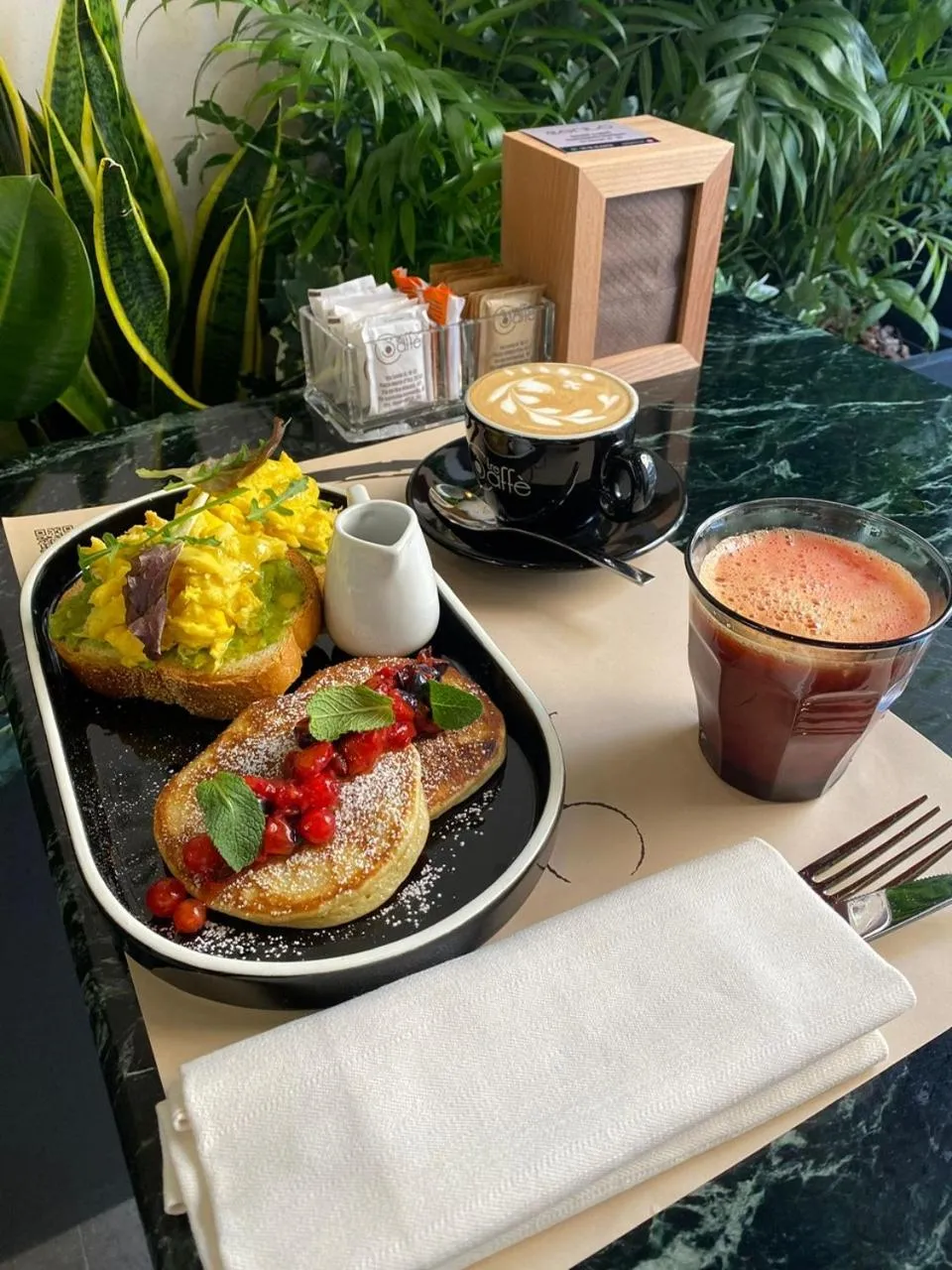 Breakfast in Tree Charme Augusto Boutique Hotel