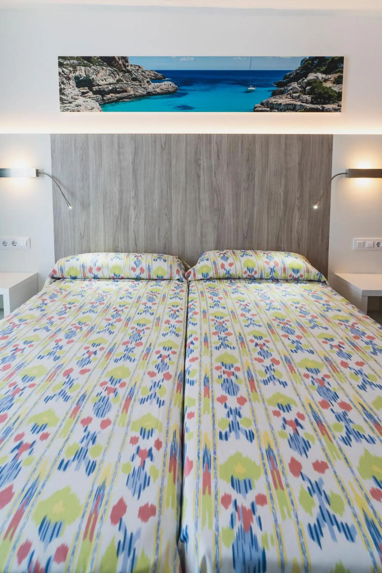 Bed in Hotel Amic Can Pastilla