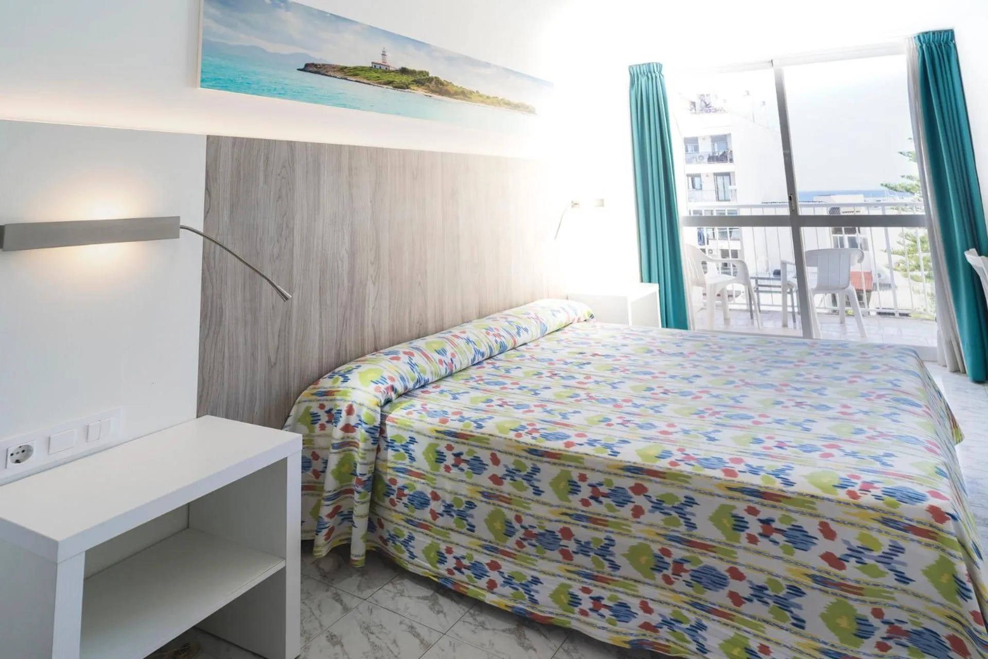 Bed in Hotel Amic Can Pastilla