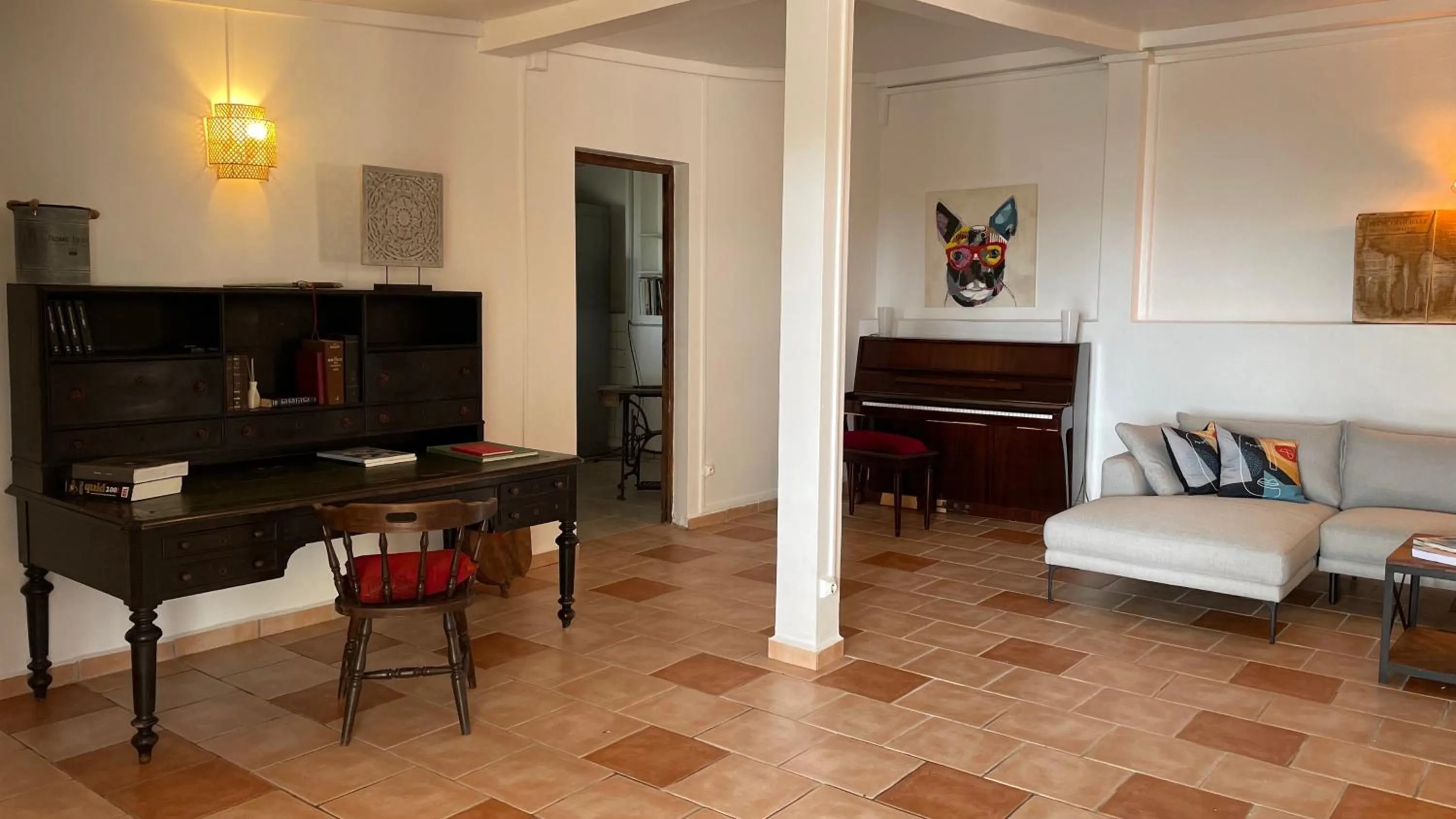 Living room in Le M Hotel Marie Galante